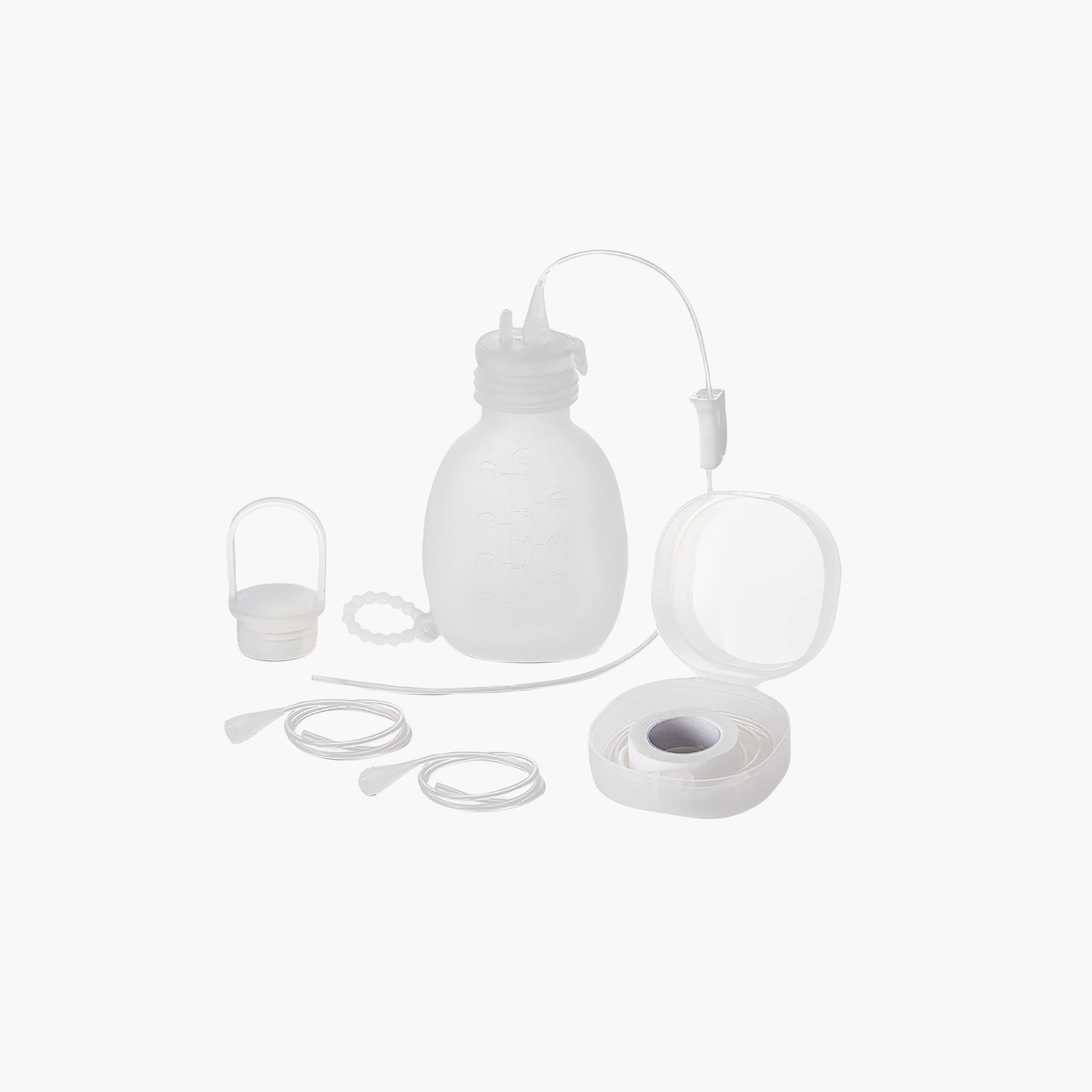 Haakaa Silicone Supplemental Feeding Tube & Pouch Set-baby-feeding-breastfeedingandcare-image-1