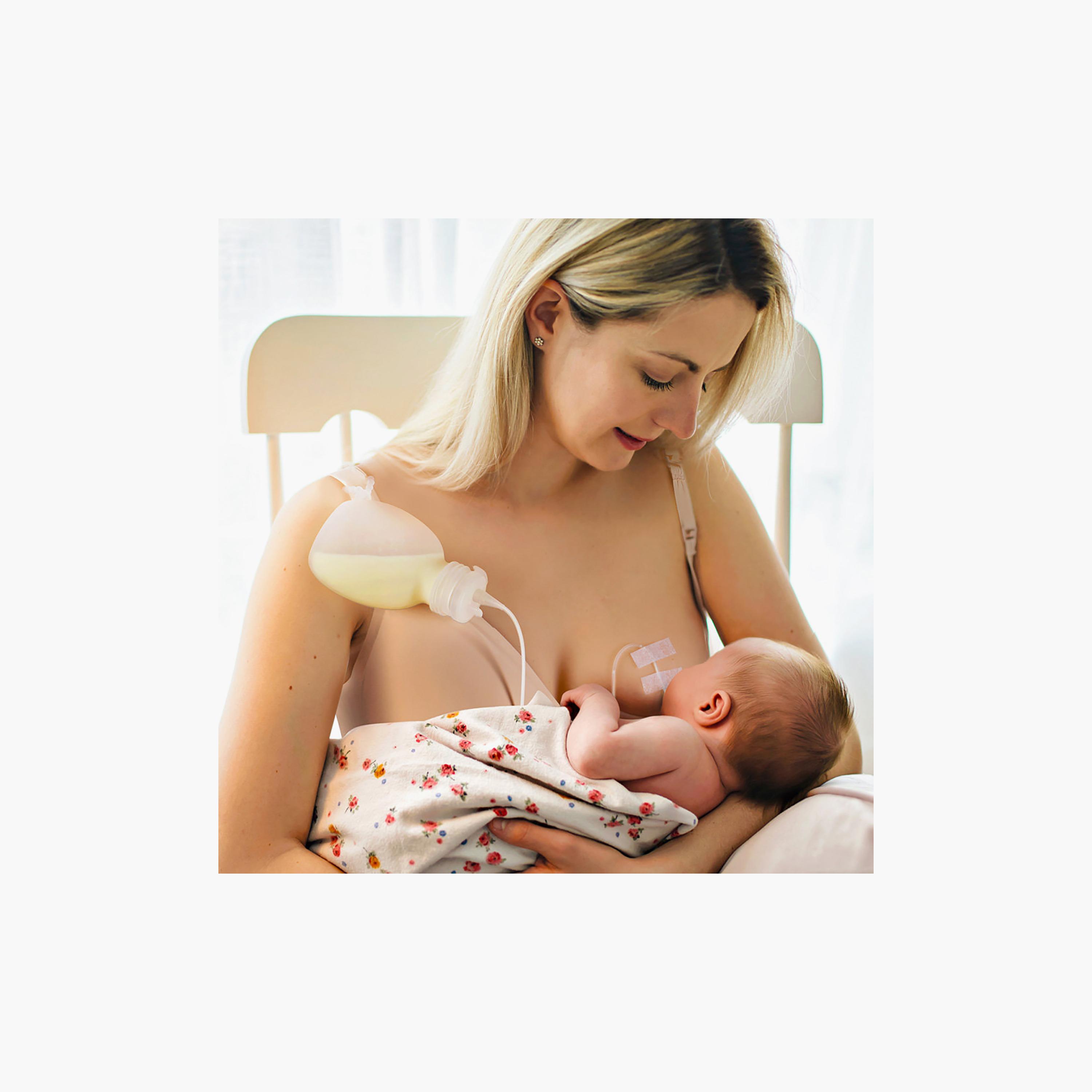 Haakaa Silicone Supplemental Feeding Tube & Pouch Set-baby-feeding-breastfeedingandcare-image-6