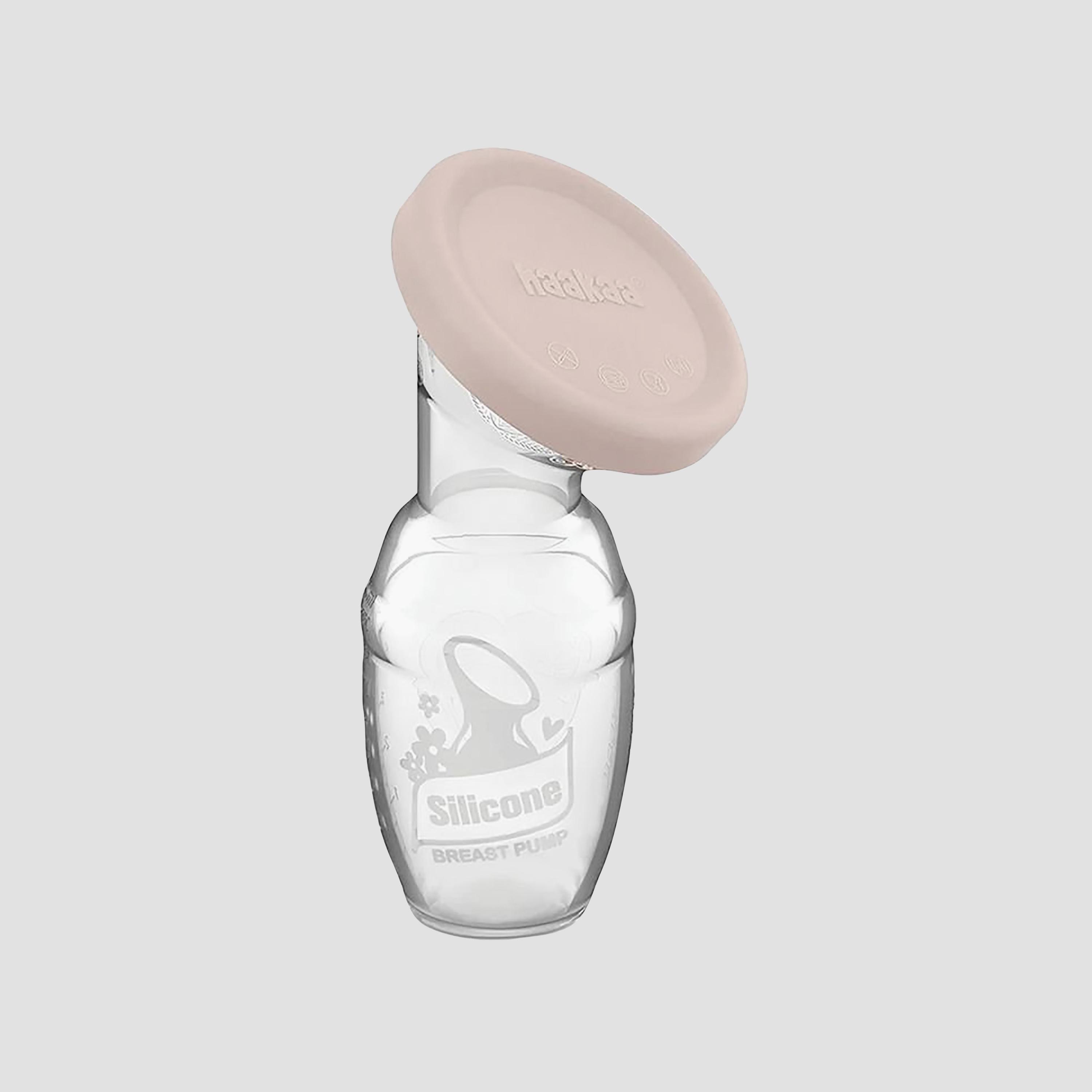 Haakaa Silicone Breast Pump & Cap - 100ml-baby-feeding-breastfeedingandcare-image-1