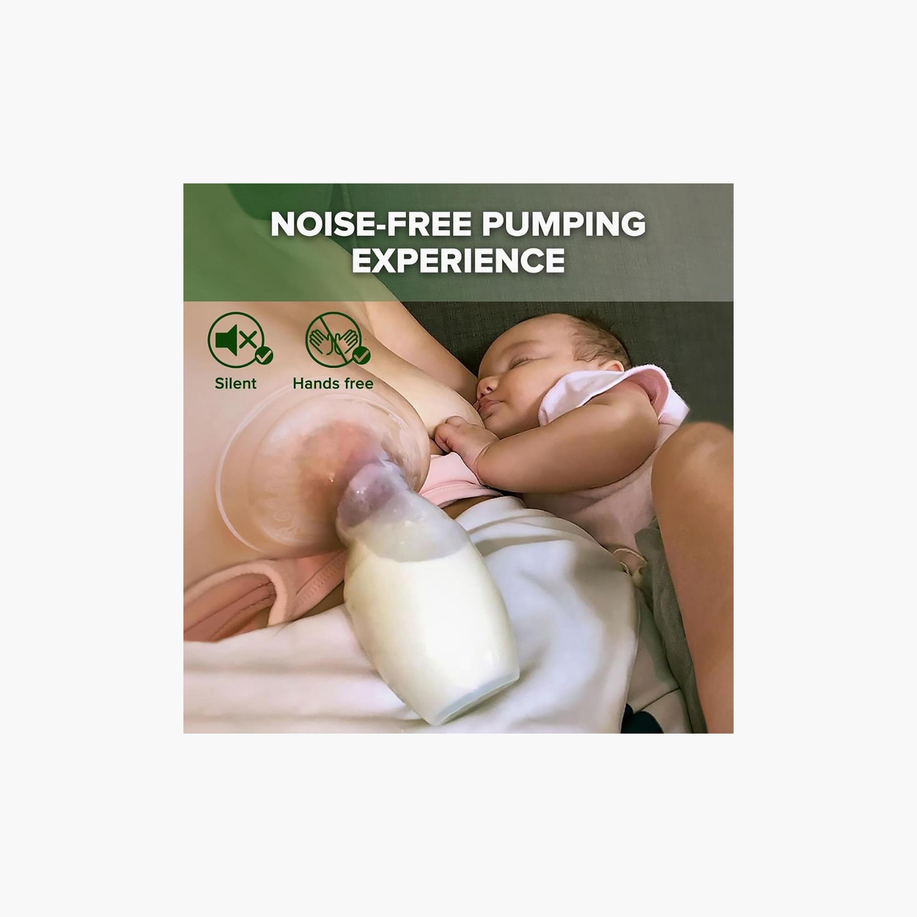 Haakaa Silicone Breast Pump & Cap - 100ml-baby-feeding-breastfeedingandcare-image-4