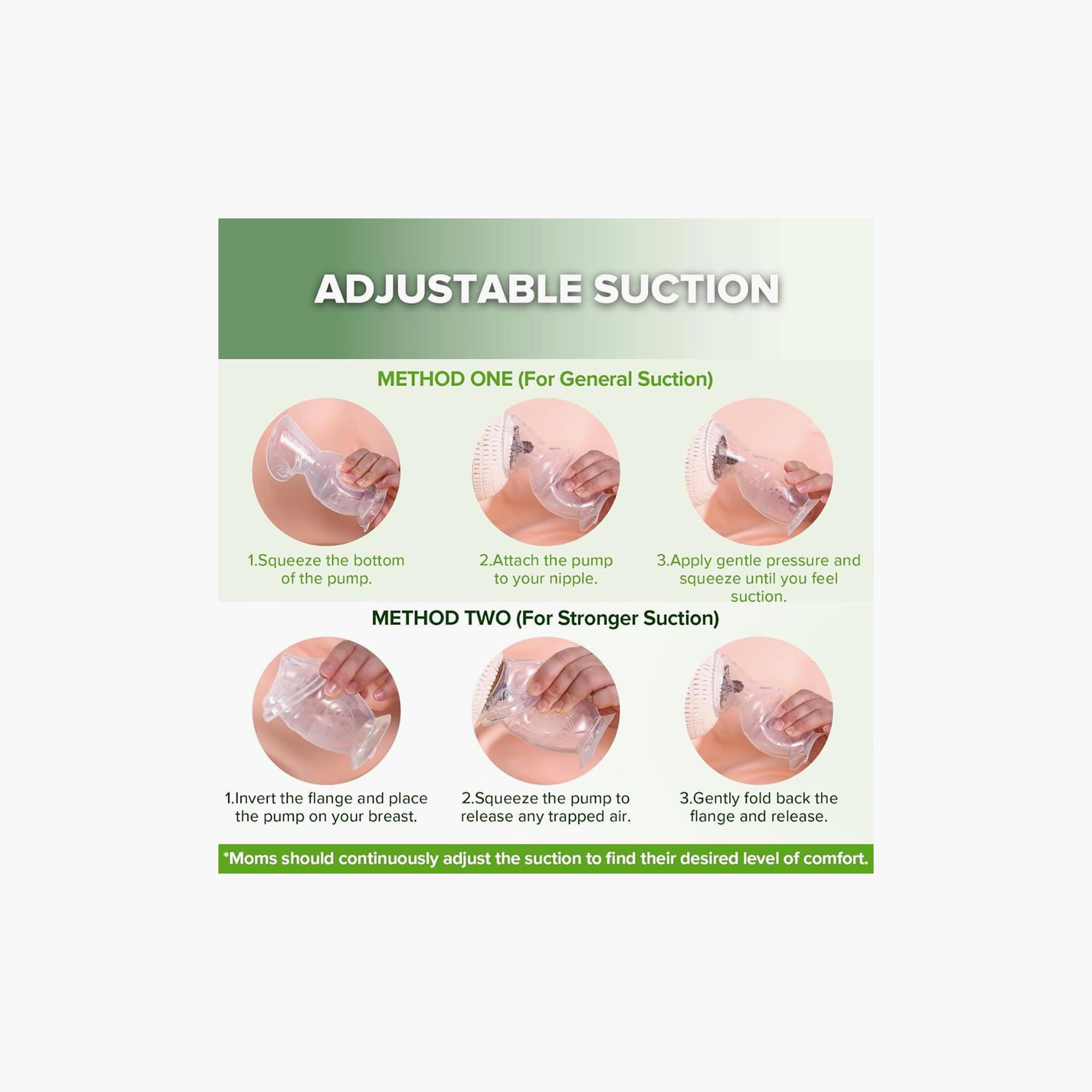 Haakaa Gen 2 Silicone Breast Pump & Cap Set - 100ml-baby-feeding-breastfeedingandcare-image-8
