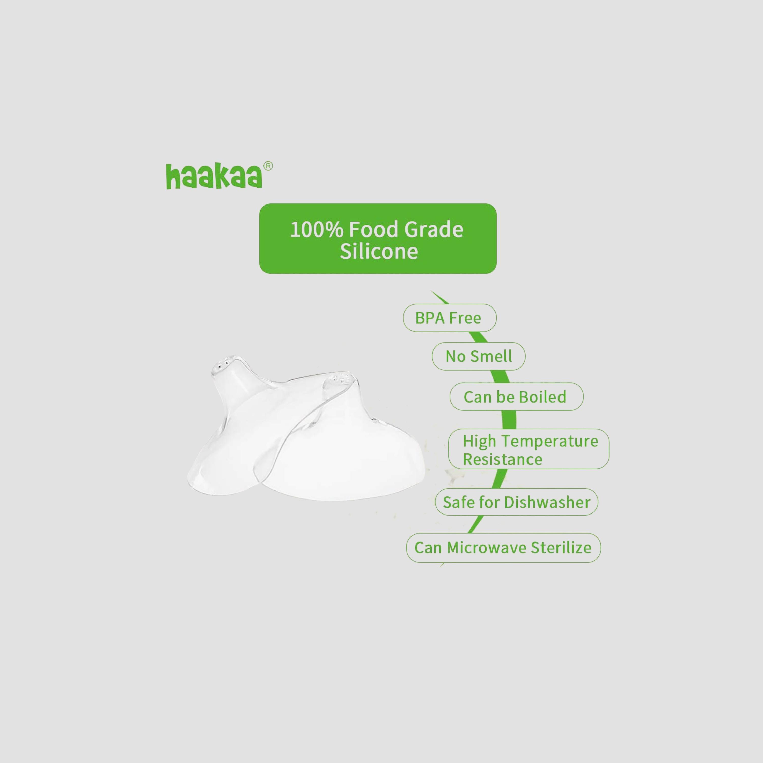 Haakaa Ultra-Thin Silicone Nipple Shields - L-baby-feeding-breastfeedingandcare-image-3