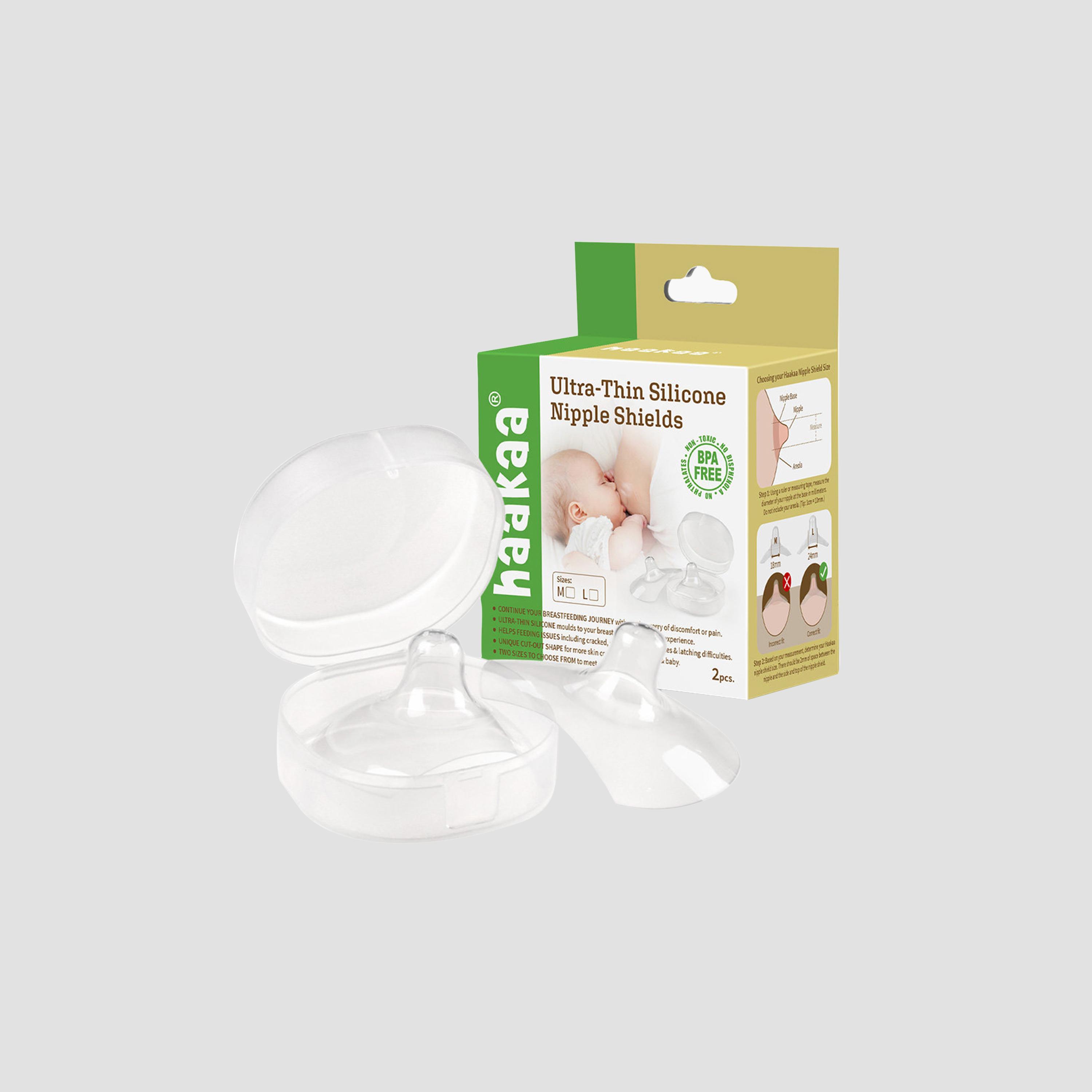 Haakaa Ultra-Thin Silicone Nipple Shields - L-baby-feeding-breastfeedingandcare-image-7