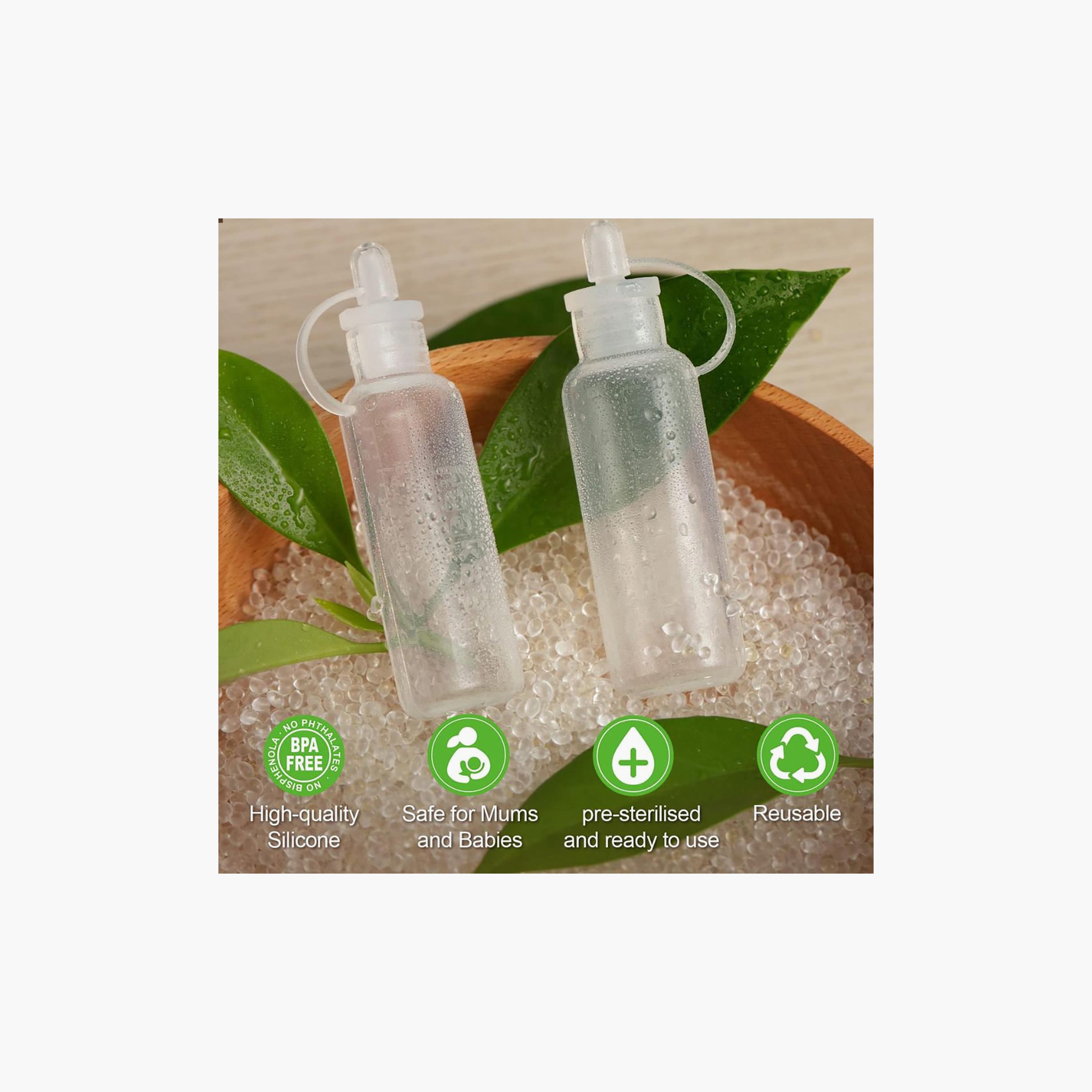 Haakaa 2-Piece Silicone Colostrum Pre-Sterilised Collector - 20ml-baby-feeding-breastfeedingandcare-image-8