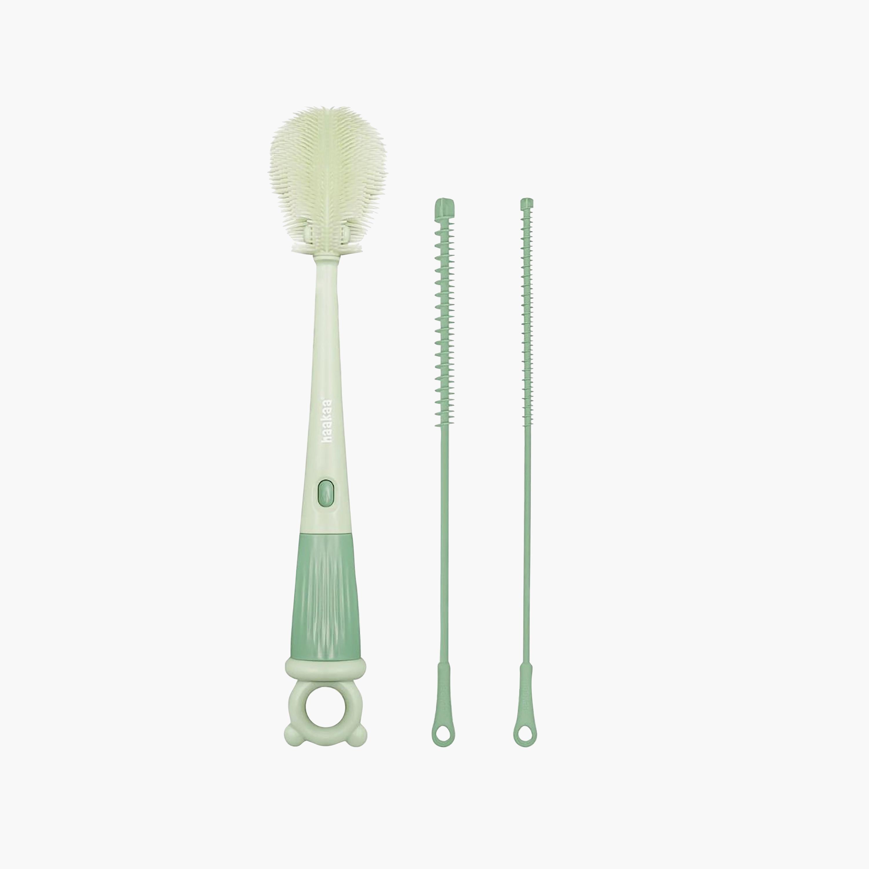 Haakaa 5-in-1 Silicone Cleaning Brush Set-baby-feeding-accessories-image-1
