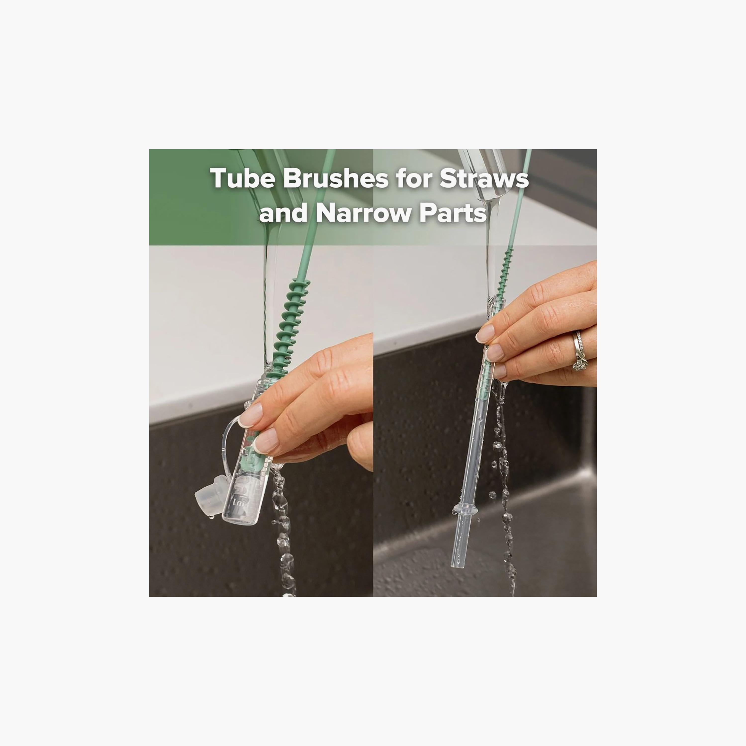 Haakaa 5-in-1 Silicone Cleaning Brush Set-baby-feeding-accessories-image-6