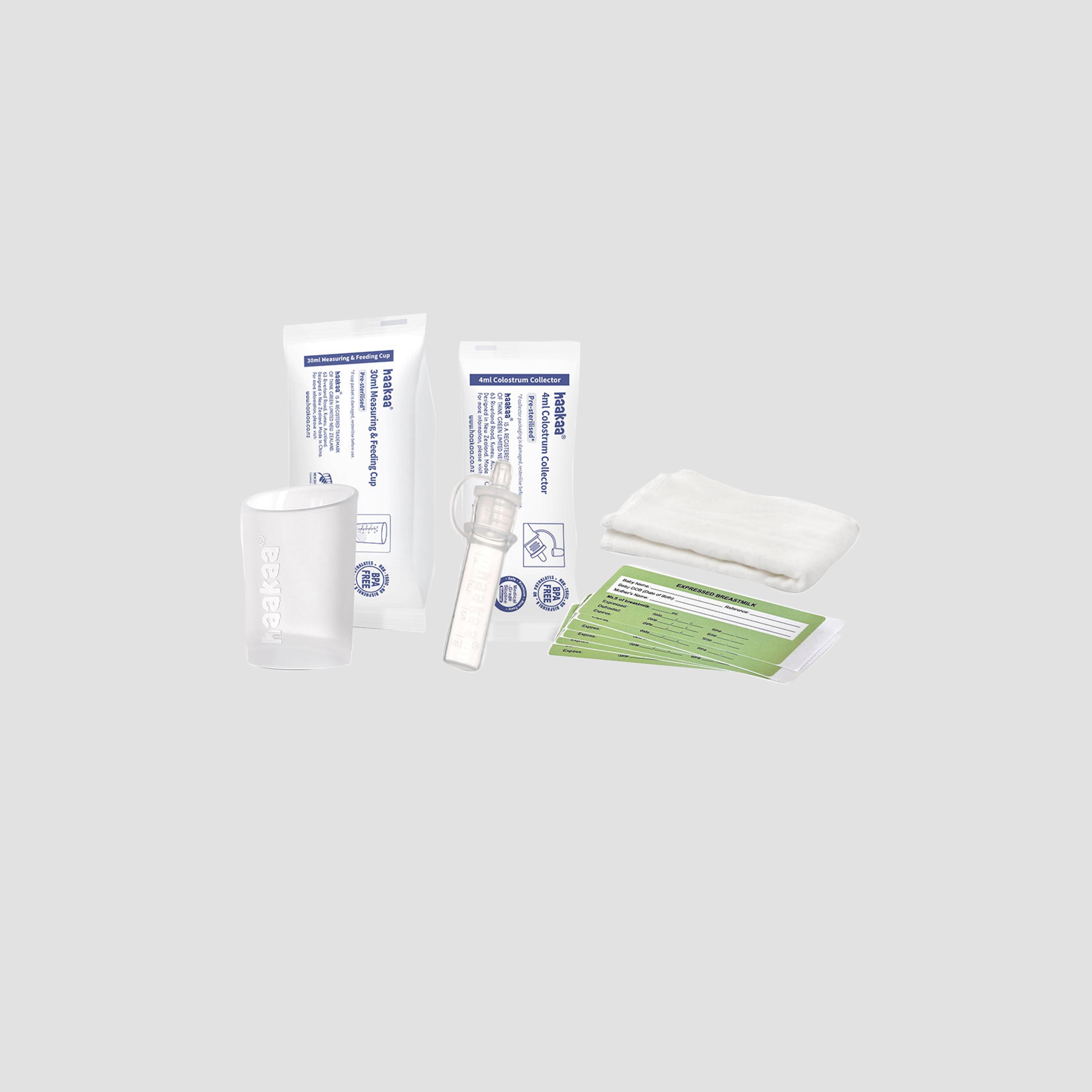 Haakaa 6-Piece Silicone Colostrum Collector - Feeding Pack-baby-feeding-breastfeedingandcare-image-1