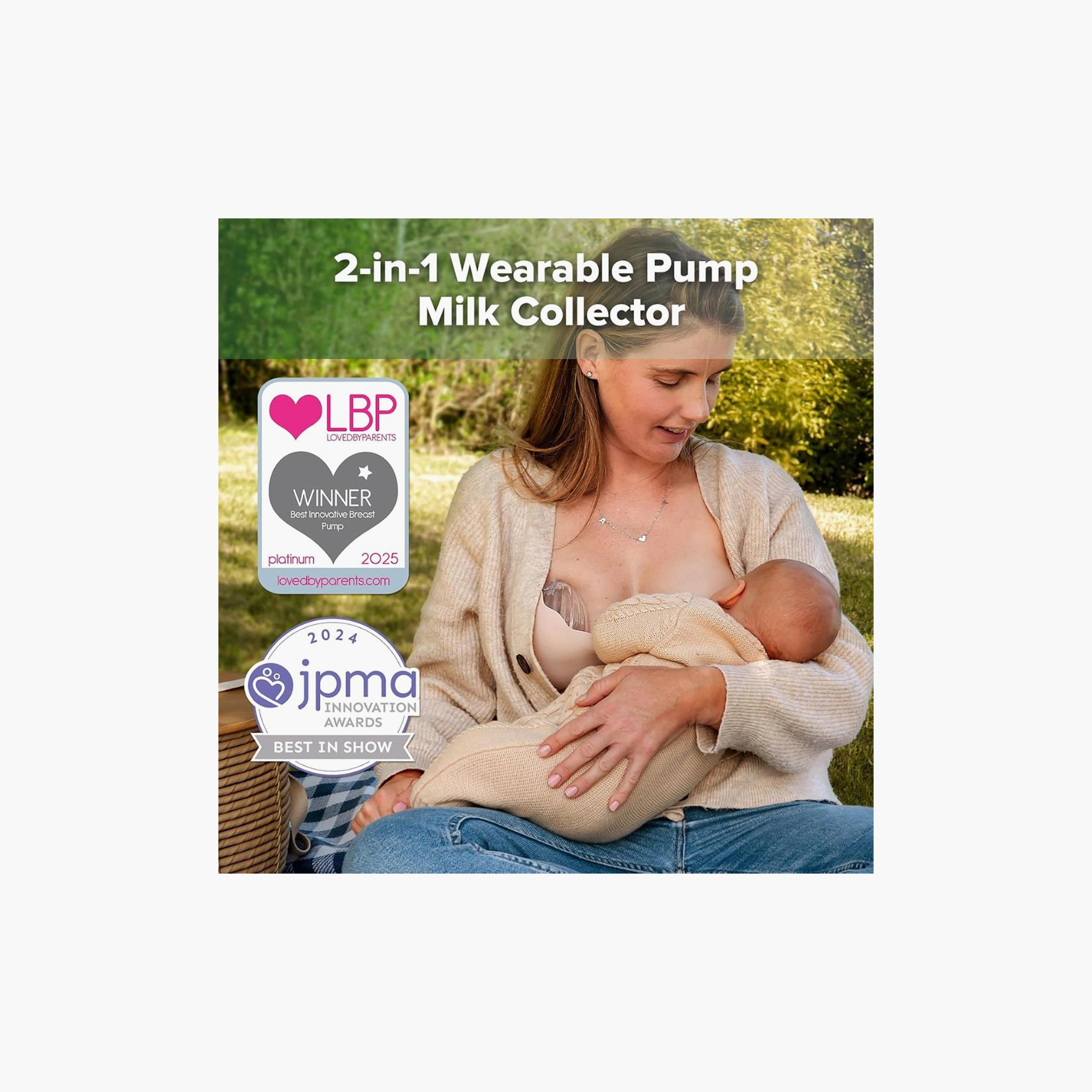 Haakaa 2-Piece Silicone Shell Breast Pumps & Steriliser Bag - 750 ml - Combo-baby-feeding-breastfeedingandcare-image-3