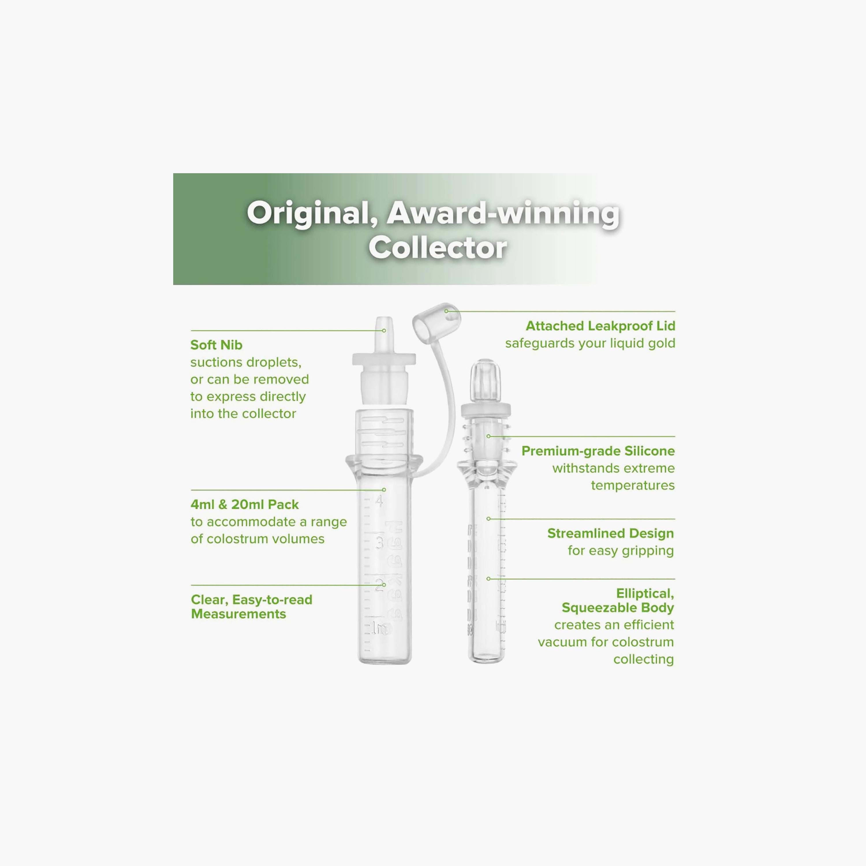 Haakaa Silicone Colostrum Collector with Steriliser Bag & Ice Brick-baby-feeding-breastfeedingandcare-image-4
