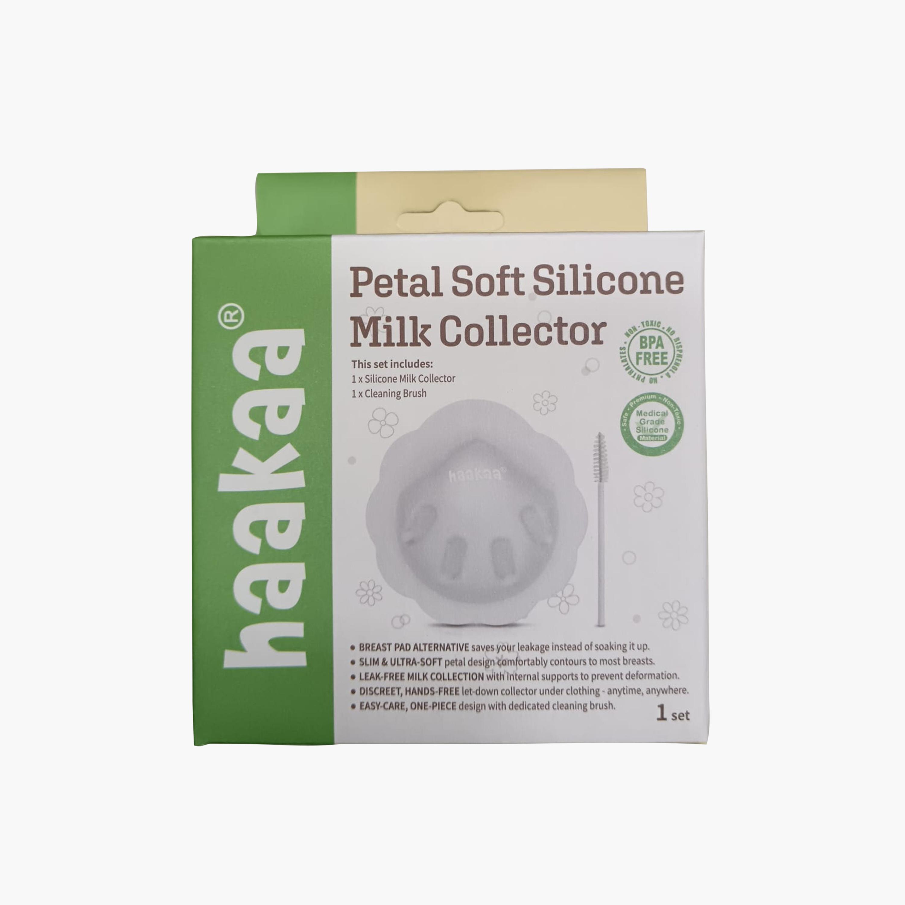 Haakaa Petal Soft Silicone Milk Collector-baby-feeding-breastfeedingandcare-image-2