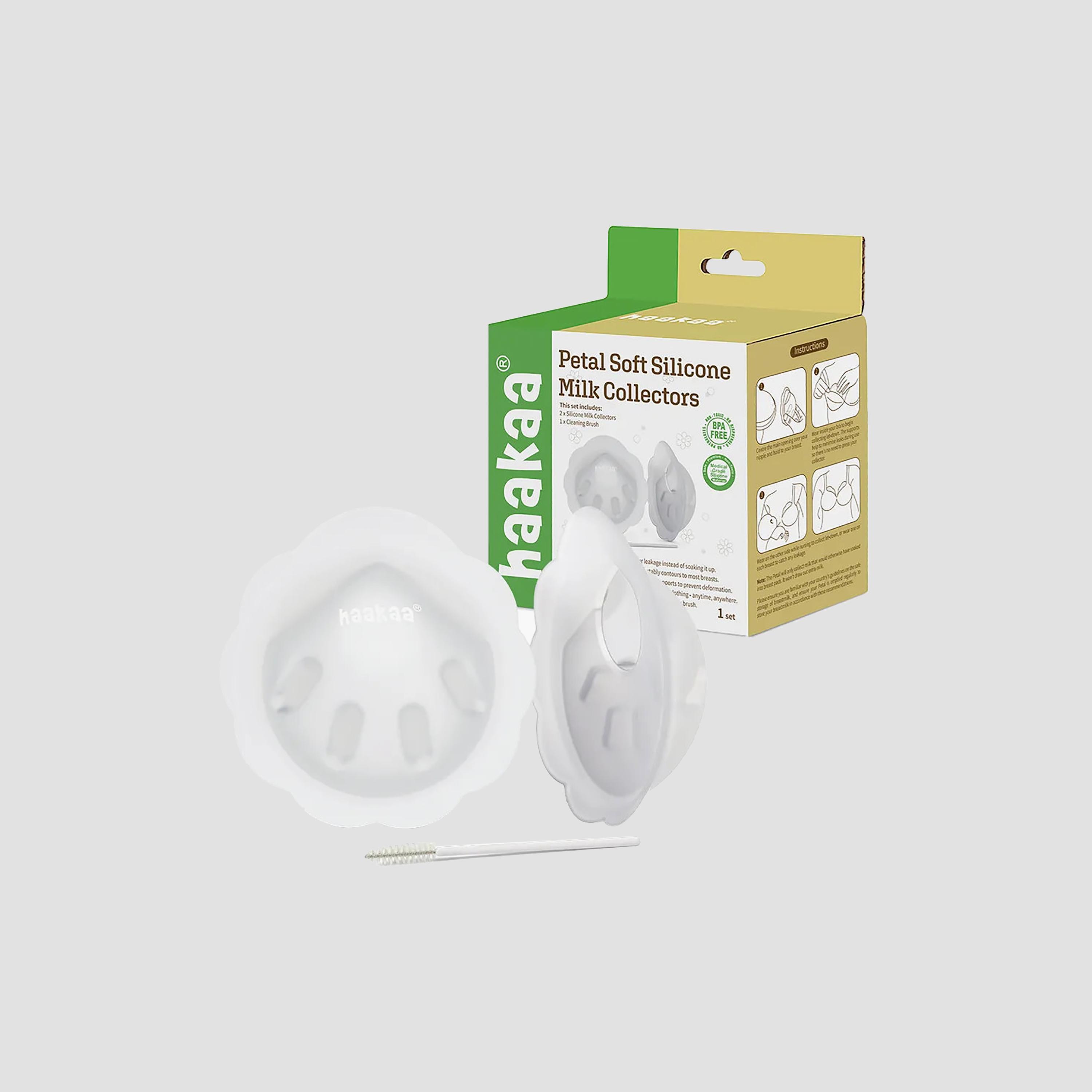 Haakaa 2-Piece Petal Soft Silicone Milk Collector-baby-feeding-breastfeedingandcare-image-5