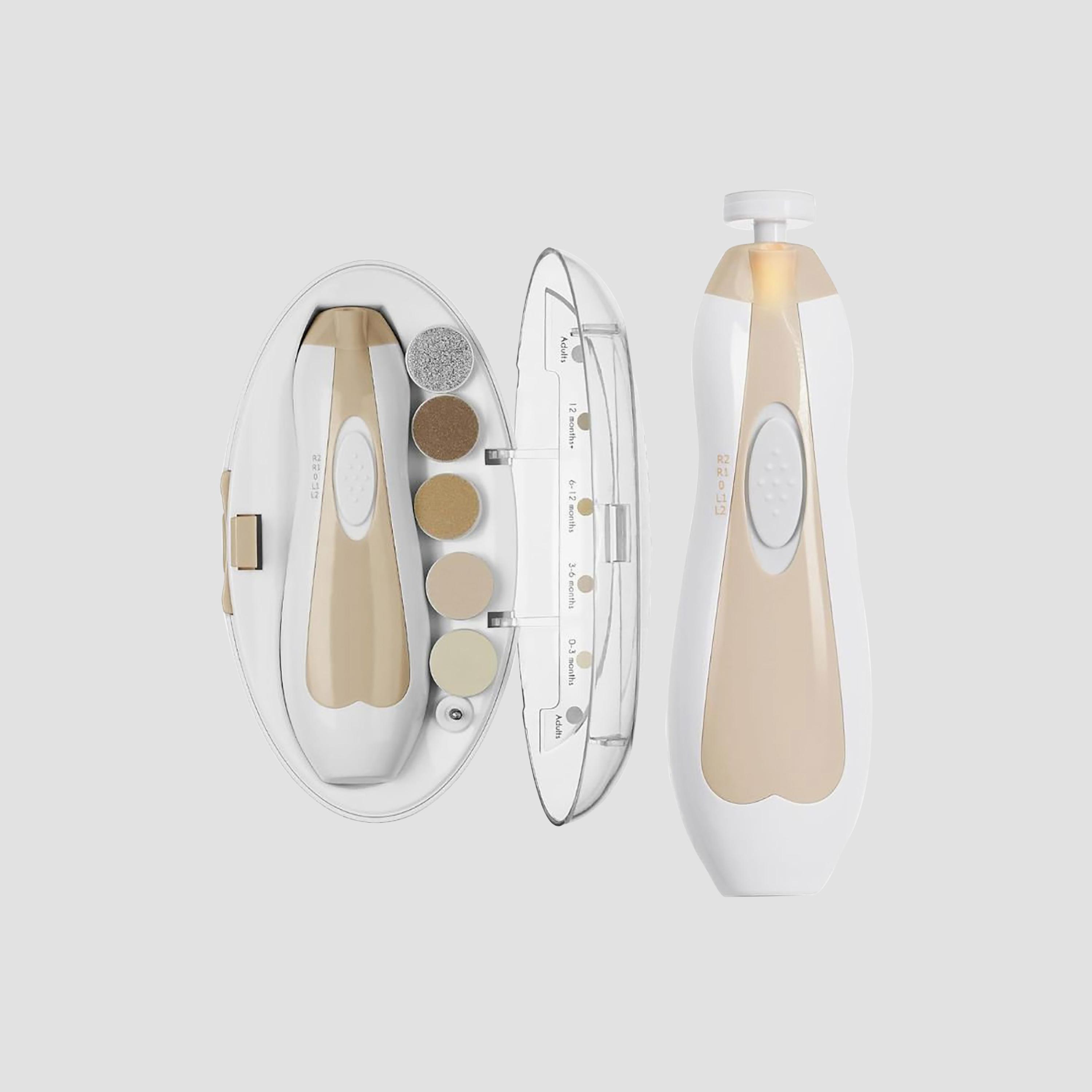 Haakaa Baby Battery Operated Nail Care Kit - Acorn-baby-bathandcare-hairbodyskincare-image-1