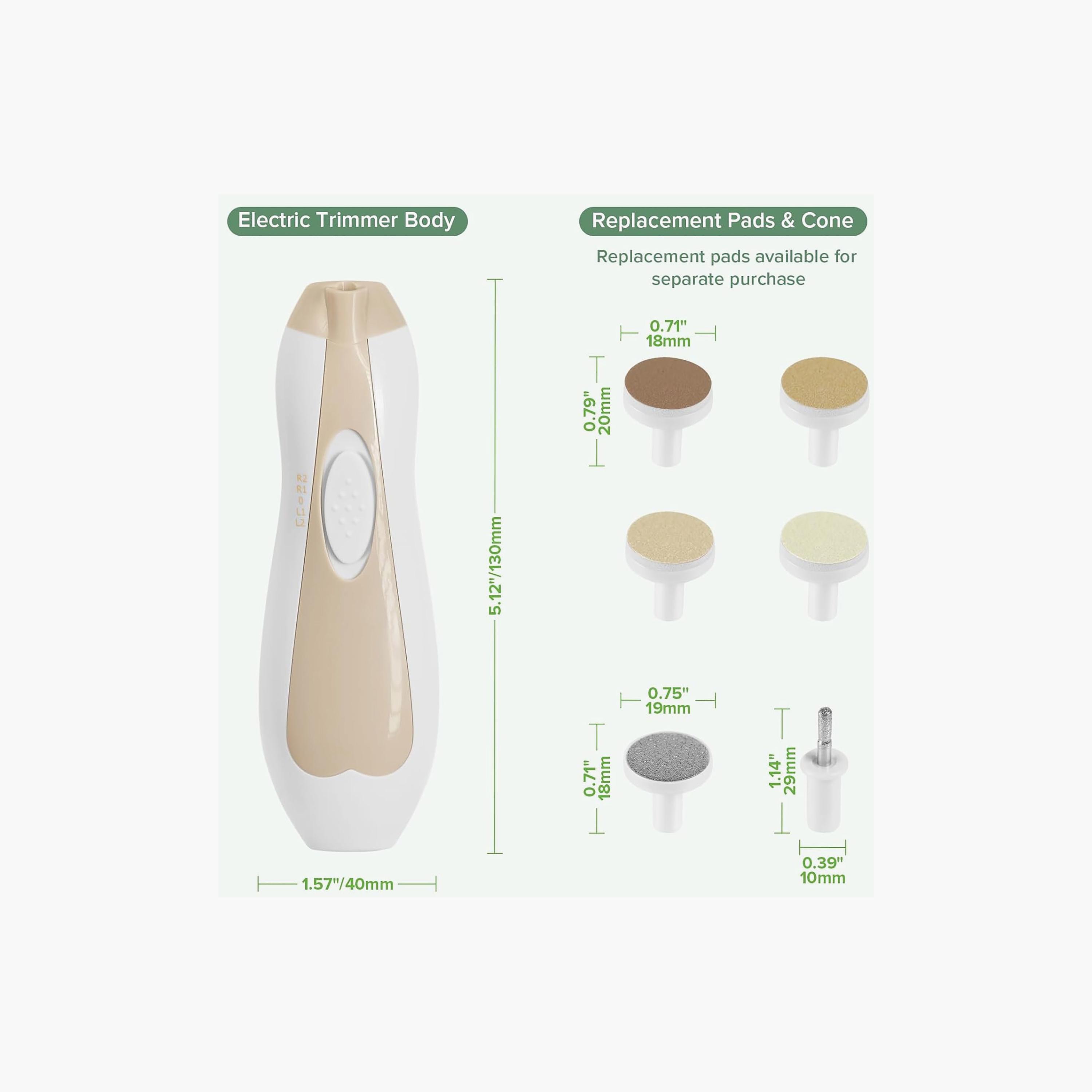 Haakaa Baby Battery Operated Nail Care Kit - Acorn-baby-bathandcare-hairbodyskincare-image-10