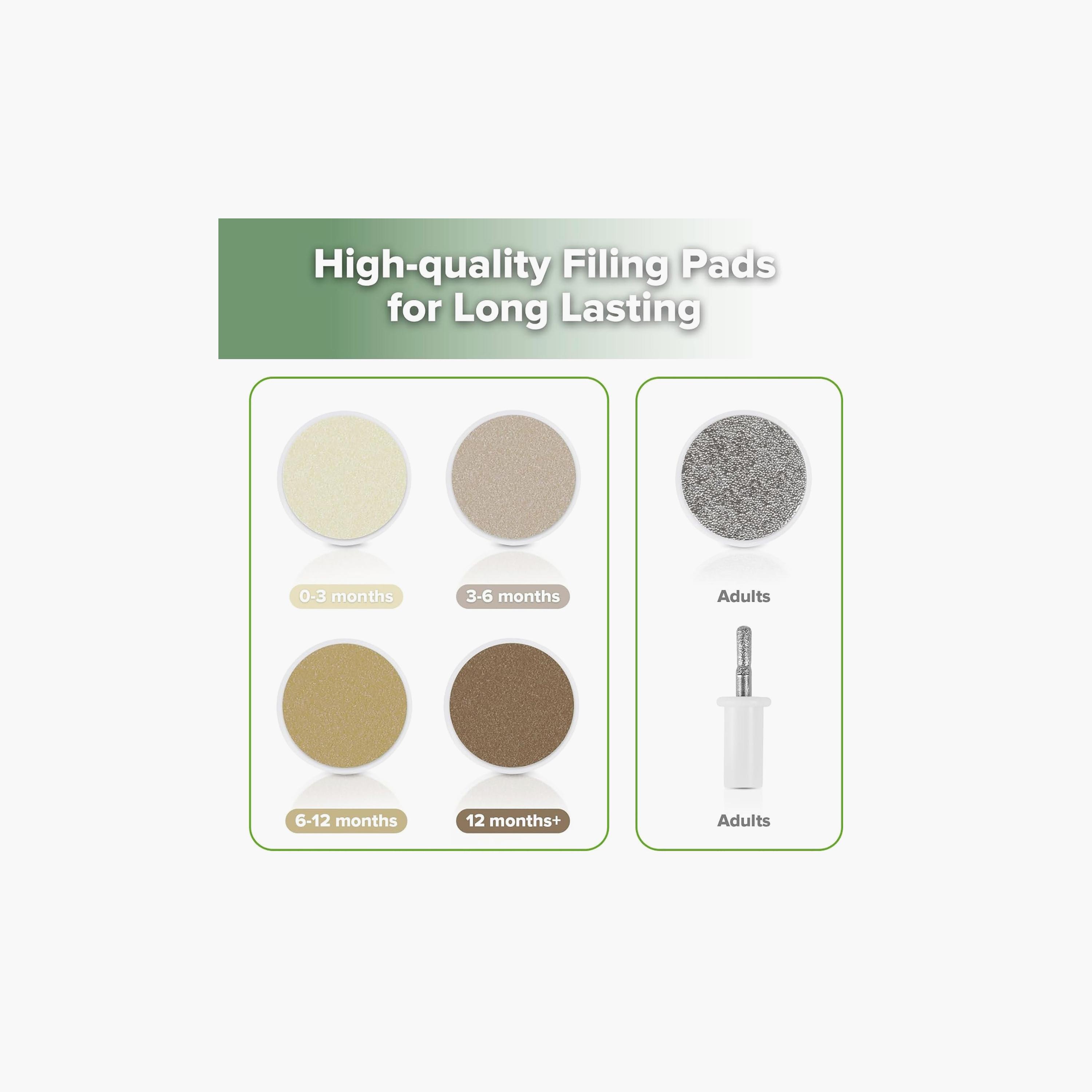 Haakaa Baby Battery Operated Nail Care Kit - Acorn-baby-bathandcare-hairbodyskincare-image-7