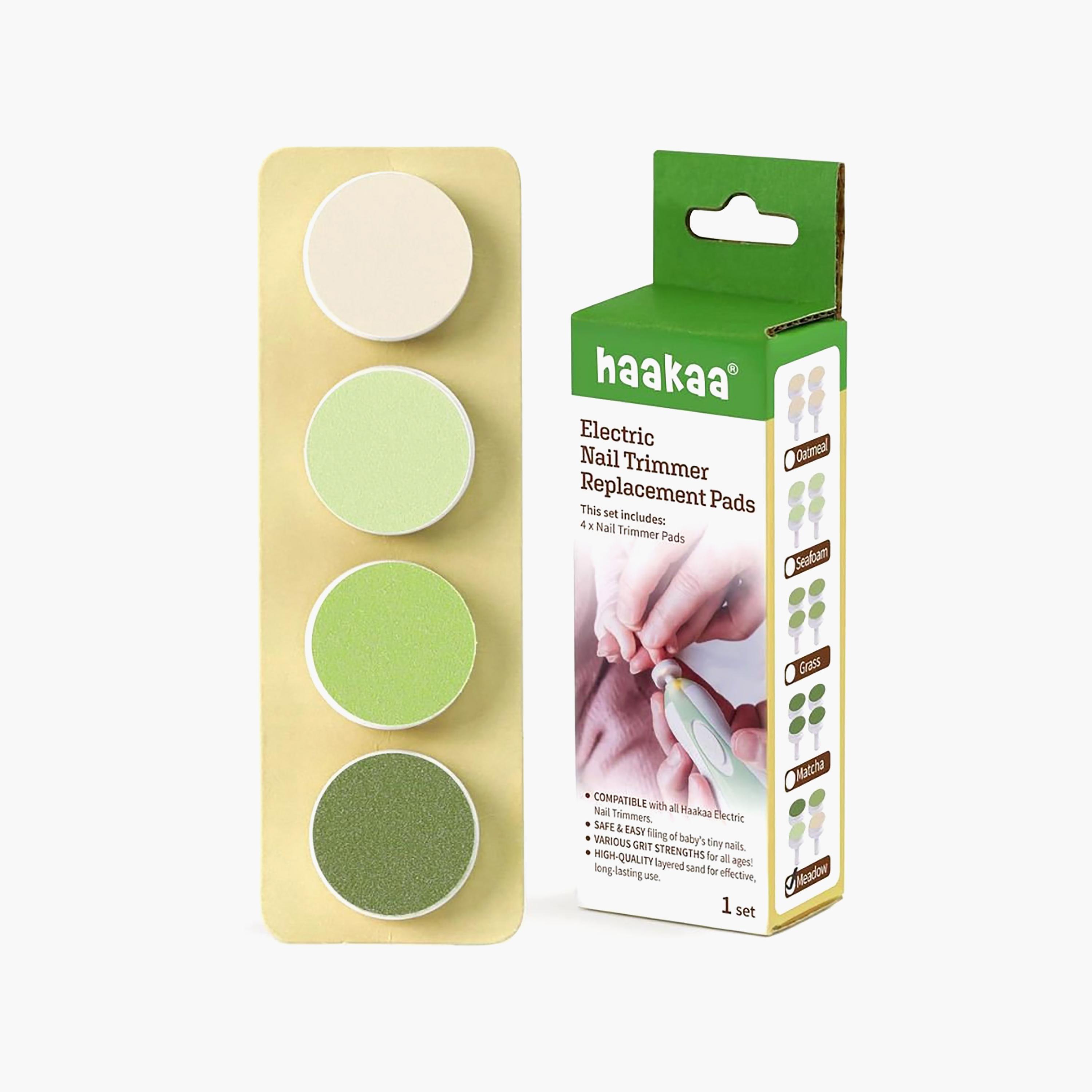 Haakaa 4-Piece Electric Nail Trimmer Replacement Pads - Meadow-baby-bathandcare-hairbodyskincare-image-2