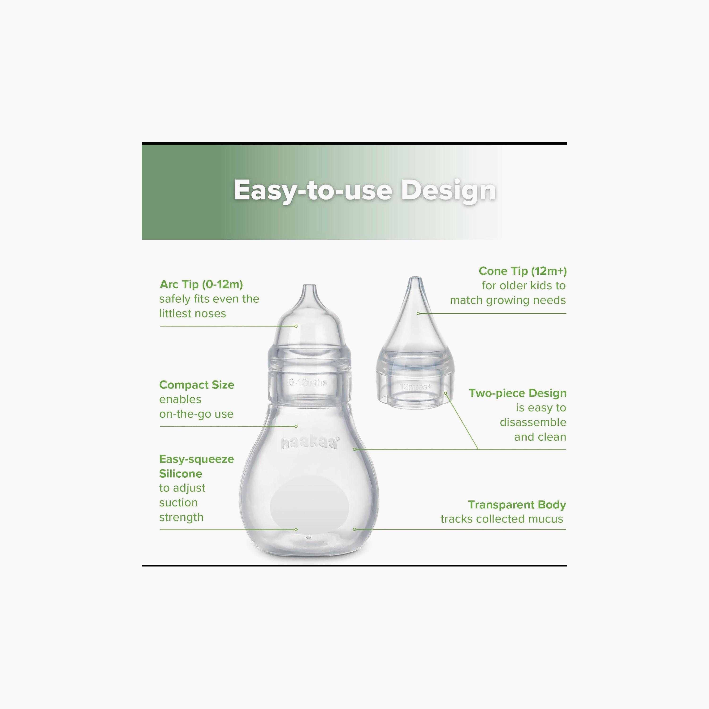 Haakaa 2-Tips Easy-Squeezy Silicone Bulb Syringe-baby-healthandsafety-thermometersandaspirators-image-4