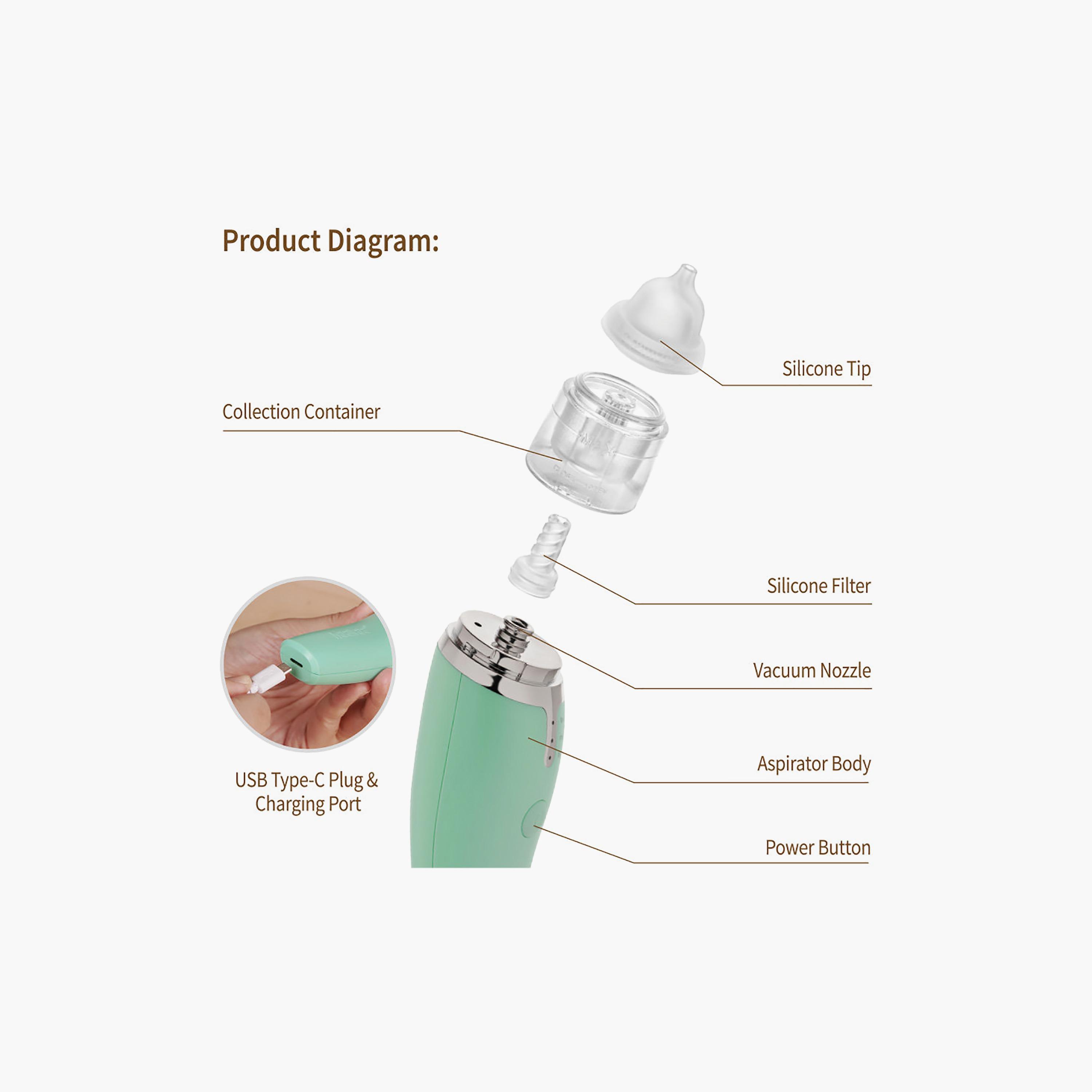 Haakaa Rechargeable Baby Nasal Aspirator-baby-healthandsafety-thermometersandaspirators-image-9