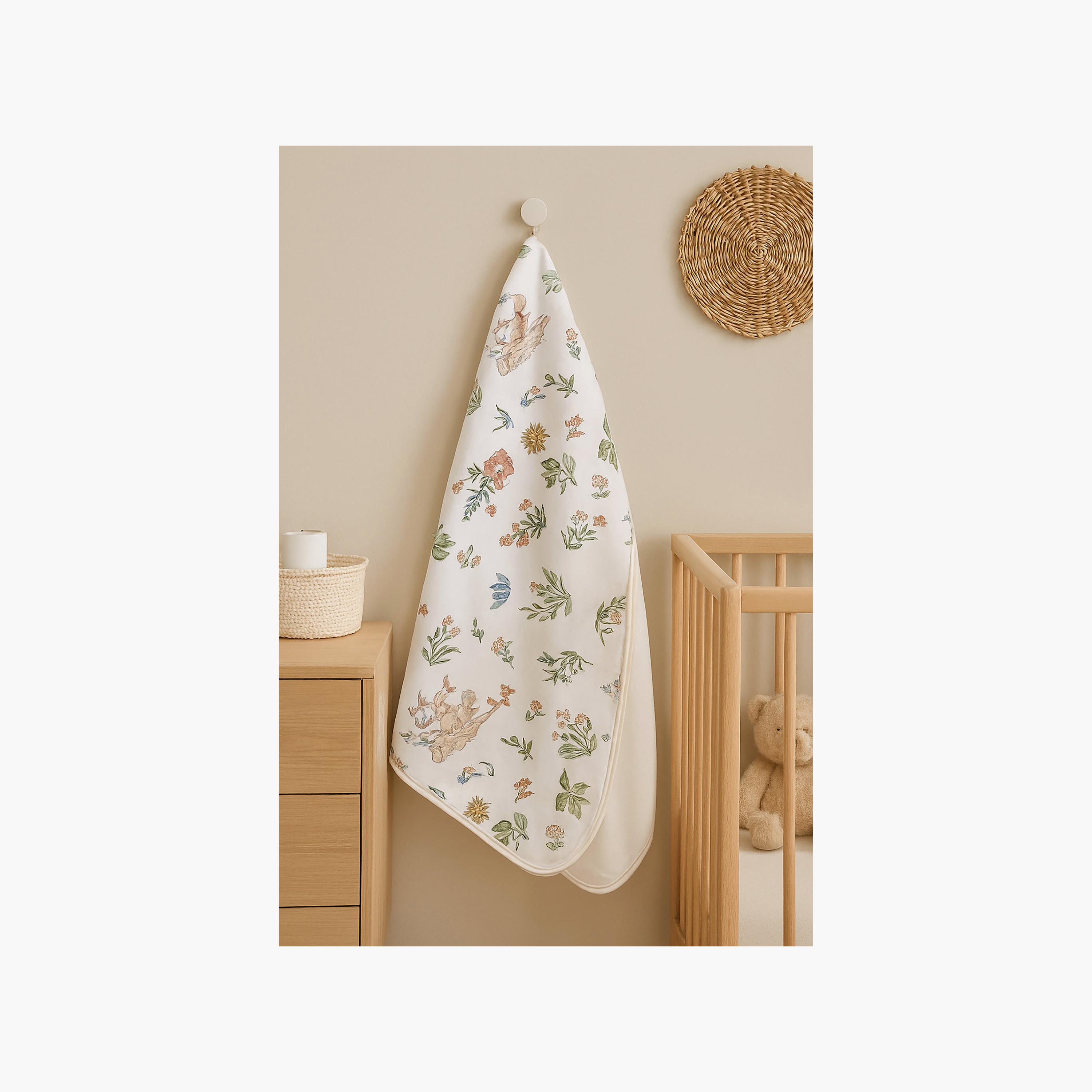 Kinder Valley Extra Soft Jersey Blanket - Enchanted Garden-baby-nursery-blanketsandswaddles-blanketsandquilts-image-2