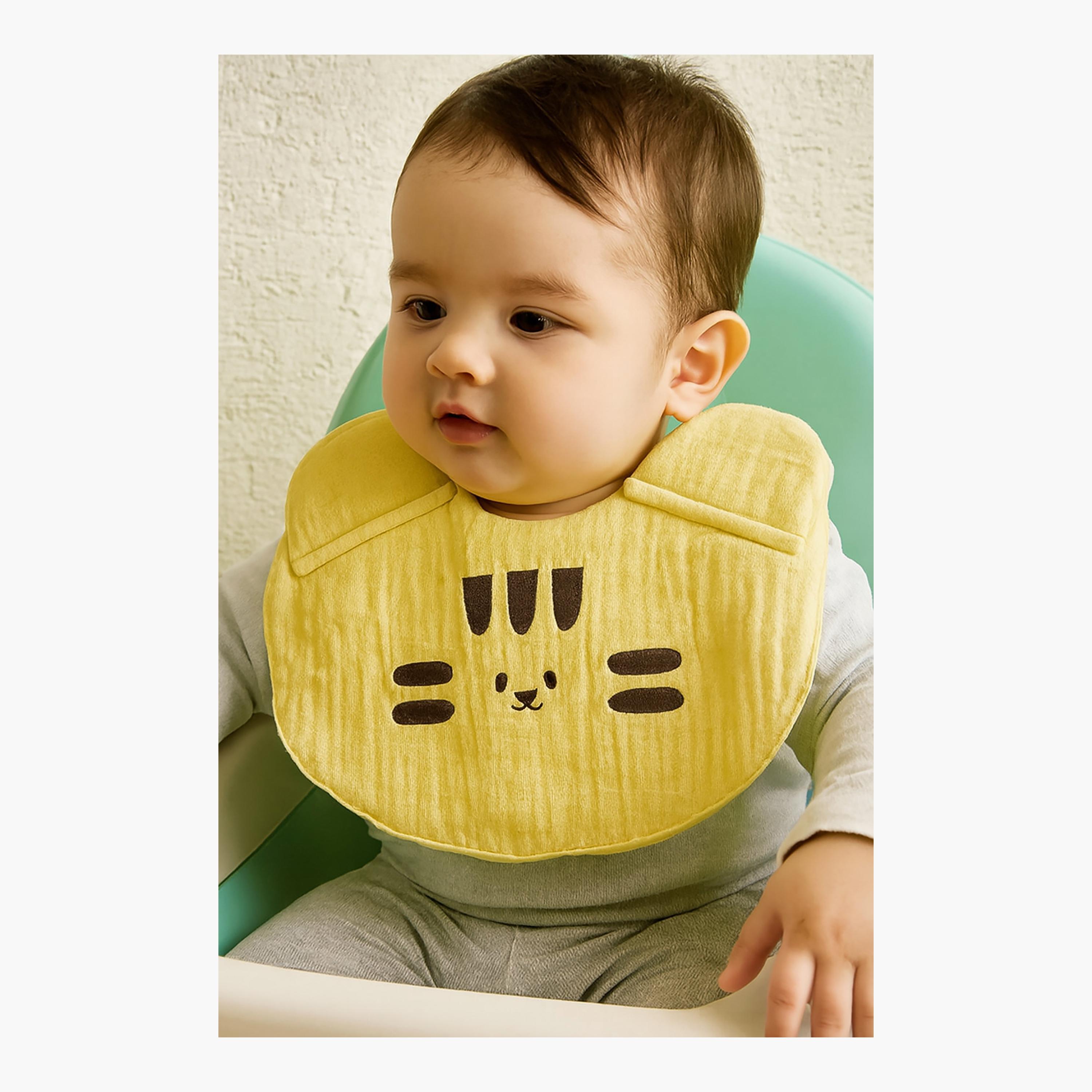 مريلة بأزرار بتصميم مخالب الحيوانات من كيندر فالي-baby-feeding-bibs-image-3