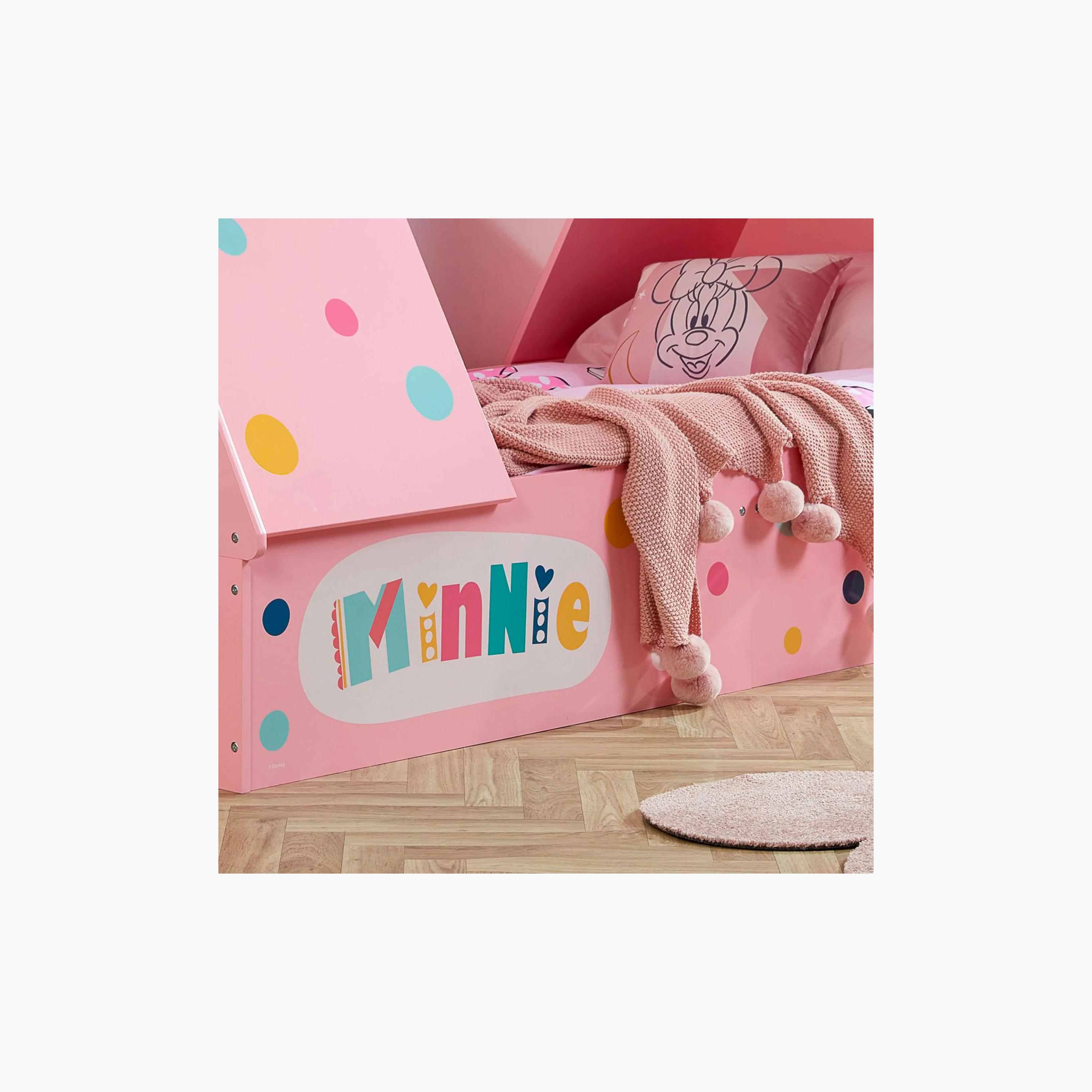 Kinder Valley Disney Minnie Mouse House Tent Bed with Mattress-baby-nursery-furniture-cribsandbeds-beds-image-3