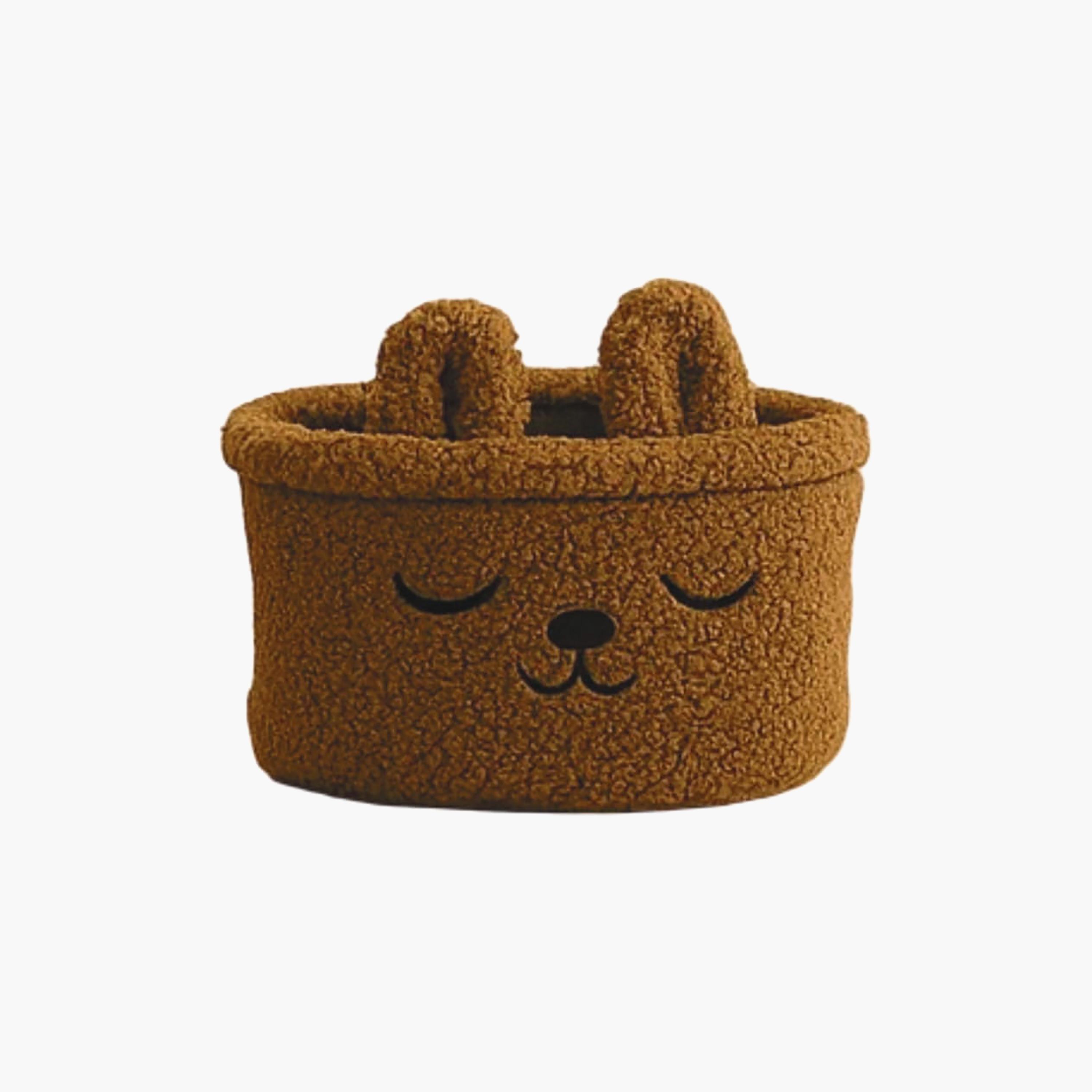 Kinder Valley Bear Sherpa Storage Tub-baby-nursery-roomdecor-image-1