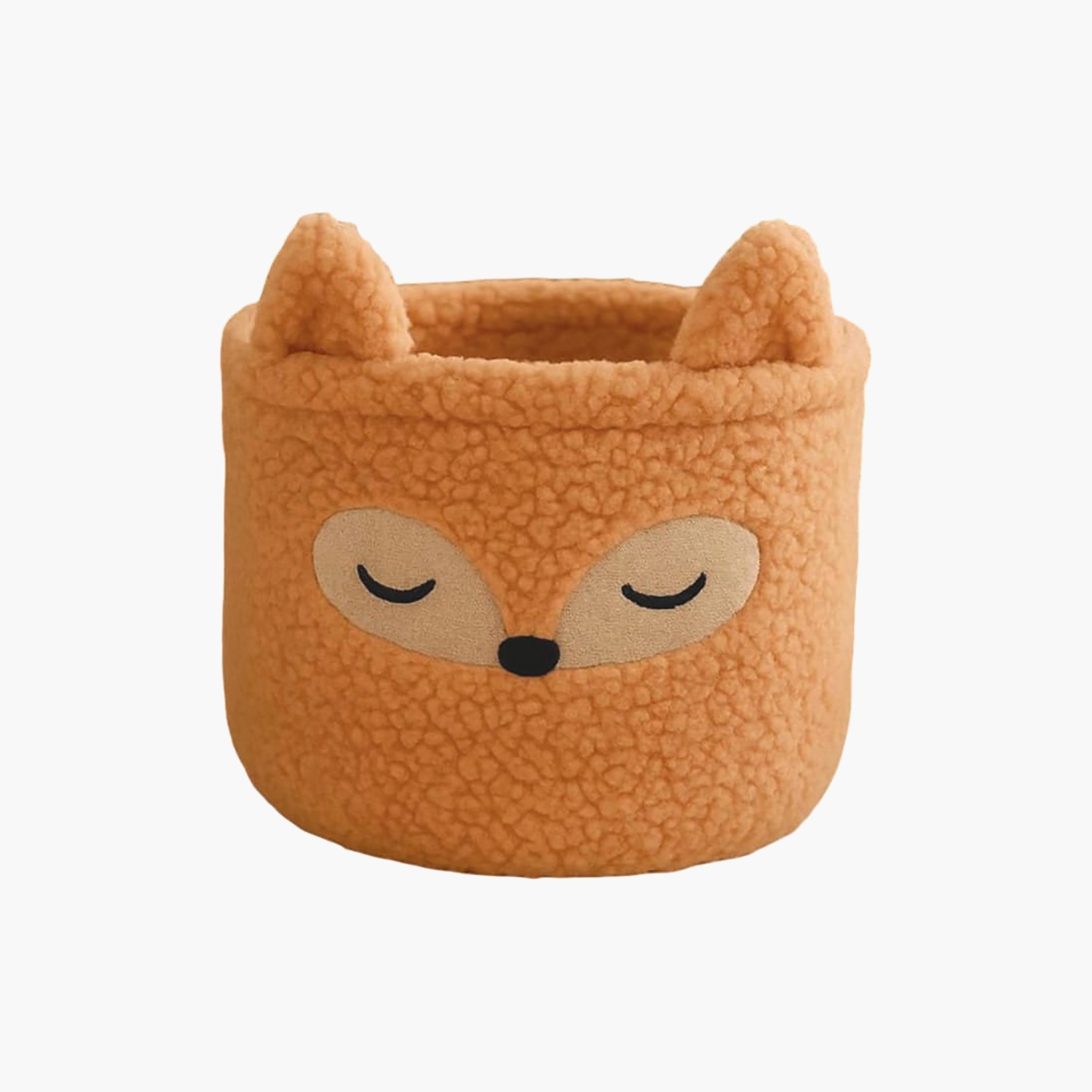 Kinder Valley Fox Sherpa Storage Tub-baby-nursery-roomdecor-image-1