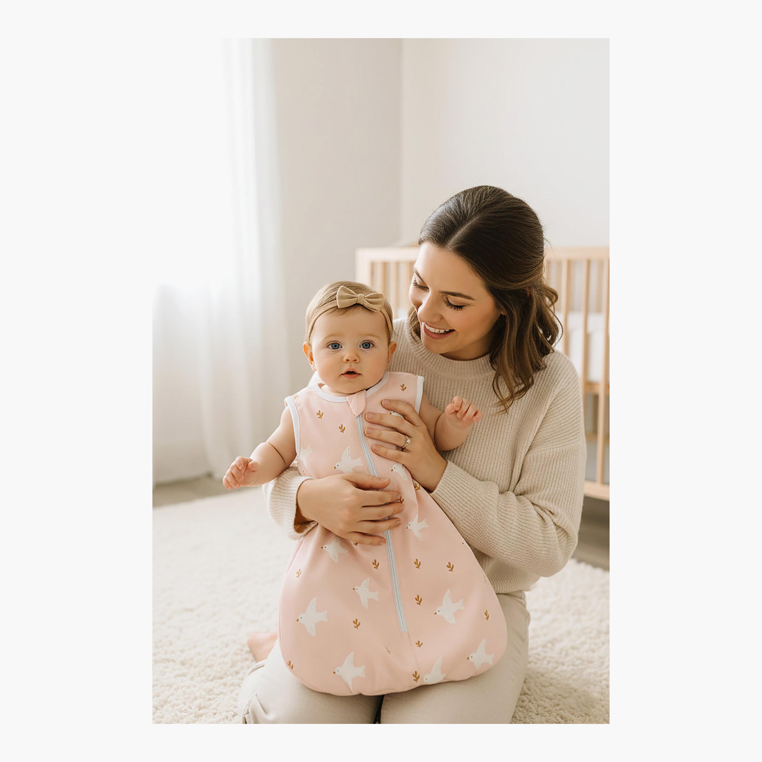 Kinder Valley Sleeveless Cotton Sleep Bag - Starling Dream - S-baby-nursery-blanketsandswaddles-swaddlesandsleepingbags-image-4