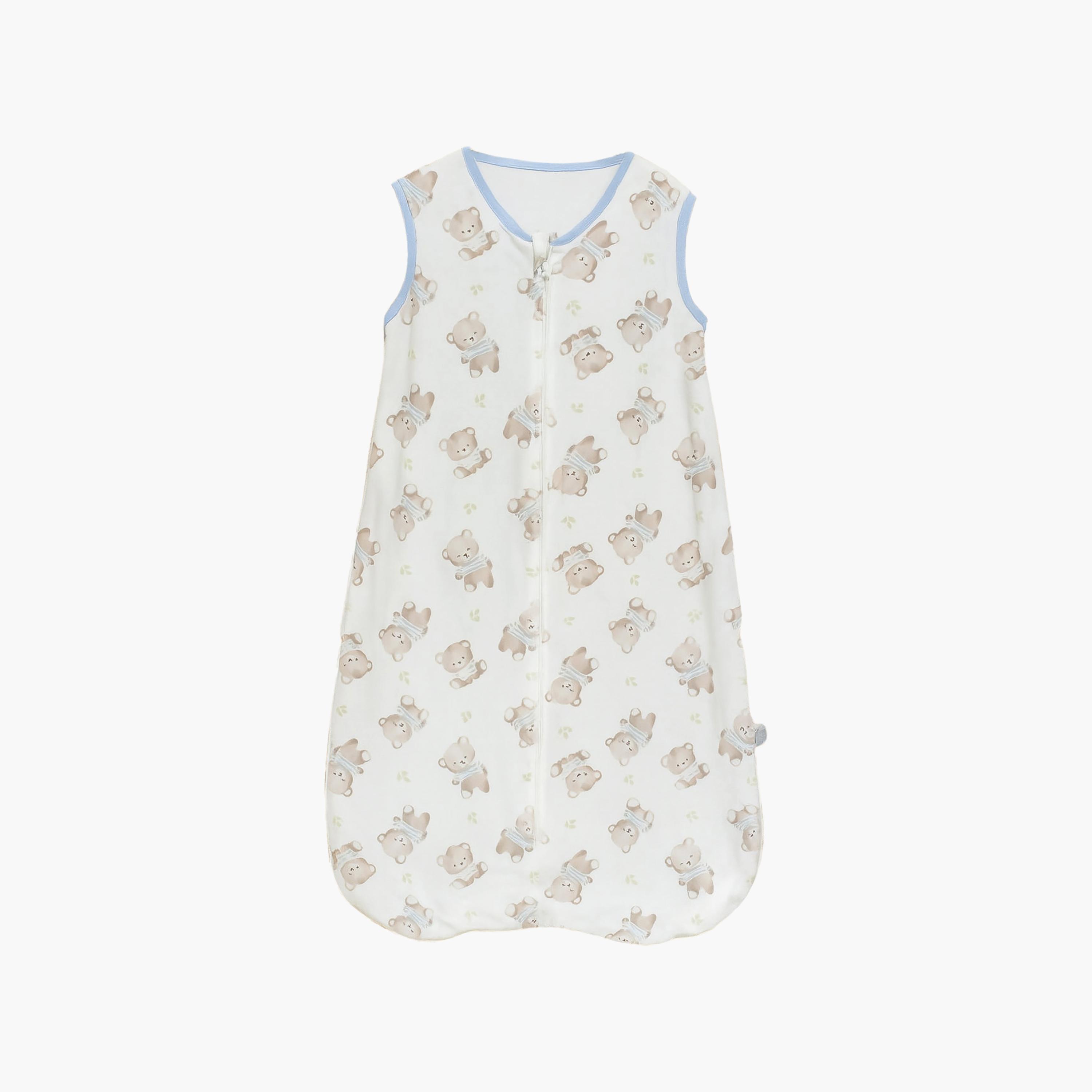Kinder Valley Sleeveless 2-Piece Cotton Sleeping Bag - Teddy & Flora - S-baby-nursery-blanketsandswaddles-swaddlesandsleepingbags-image-8