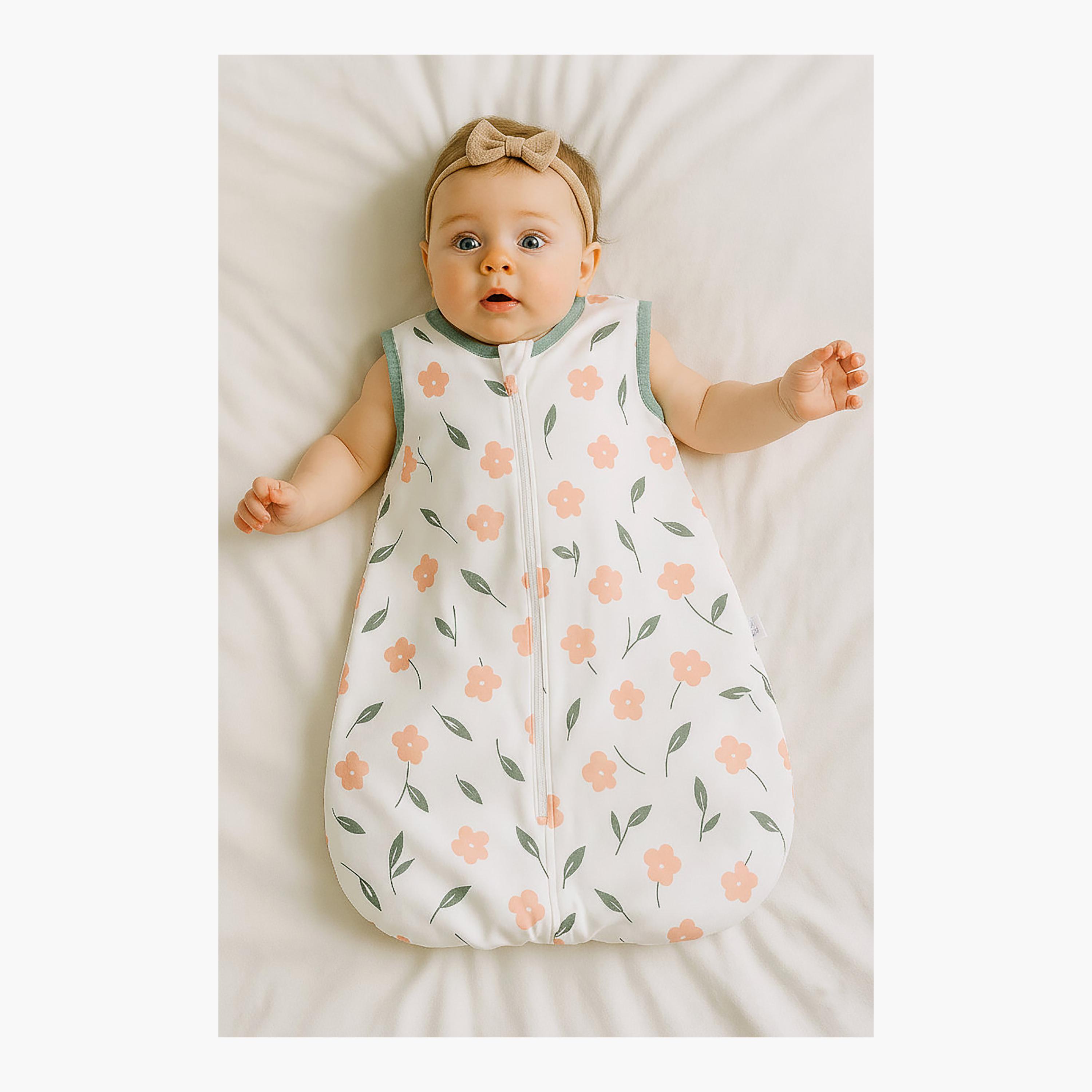 Kinder Valley Sleeveless 2-Piece Cotton Sleeping Bag - Teddy & Flora - S-baby-nursery-blanketsandswaddles-swaddlesandsleepingbags-image-9
