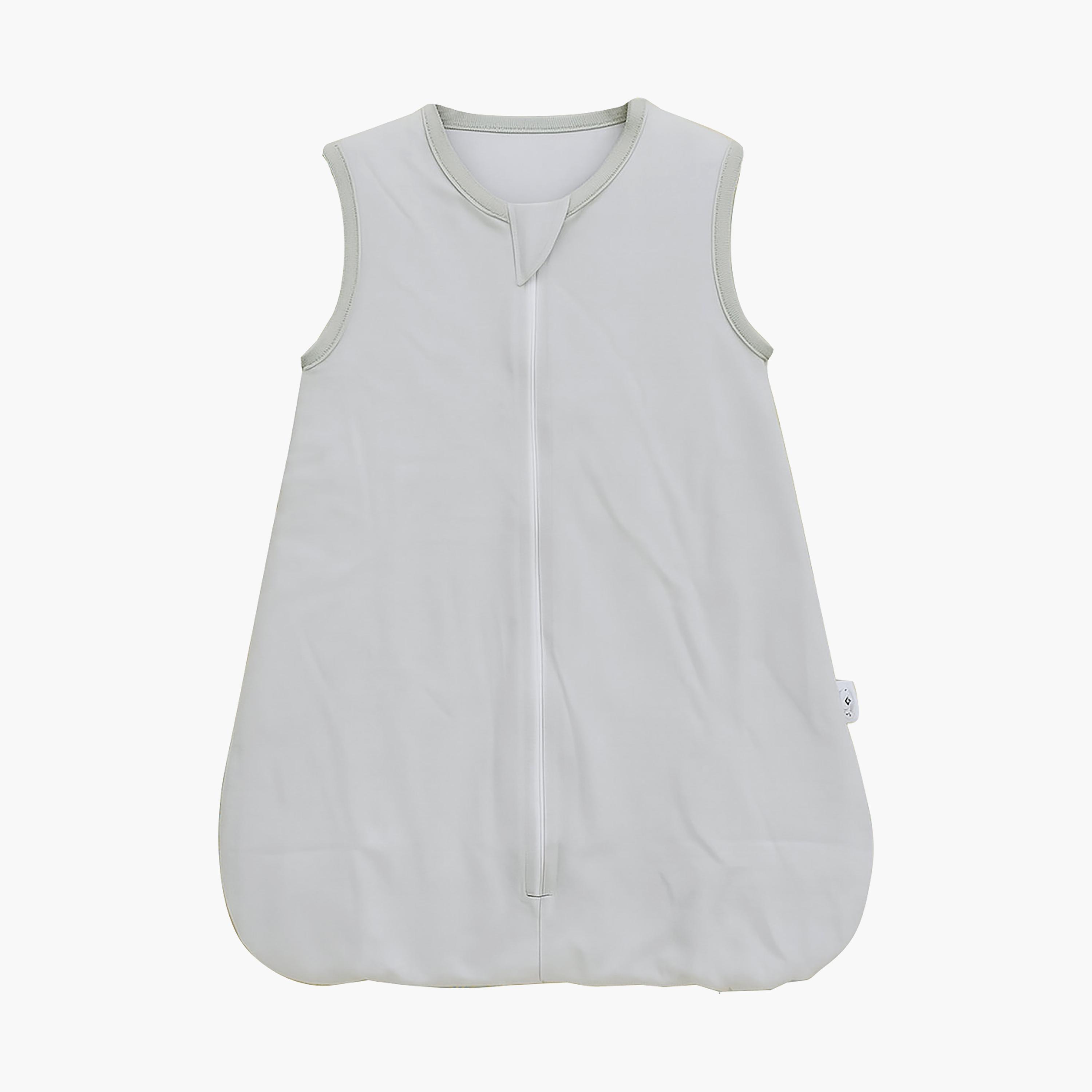 كيس نوم قطني بدون أكمام - رمادي - مقاس S من كيندر فالي-baby-nursery-blanketsandswaddles-swaddlesandsleepingbags-image-1