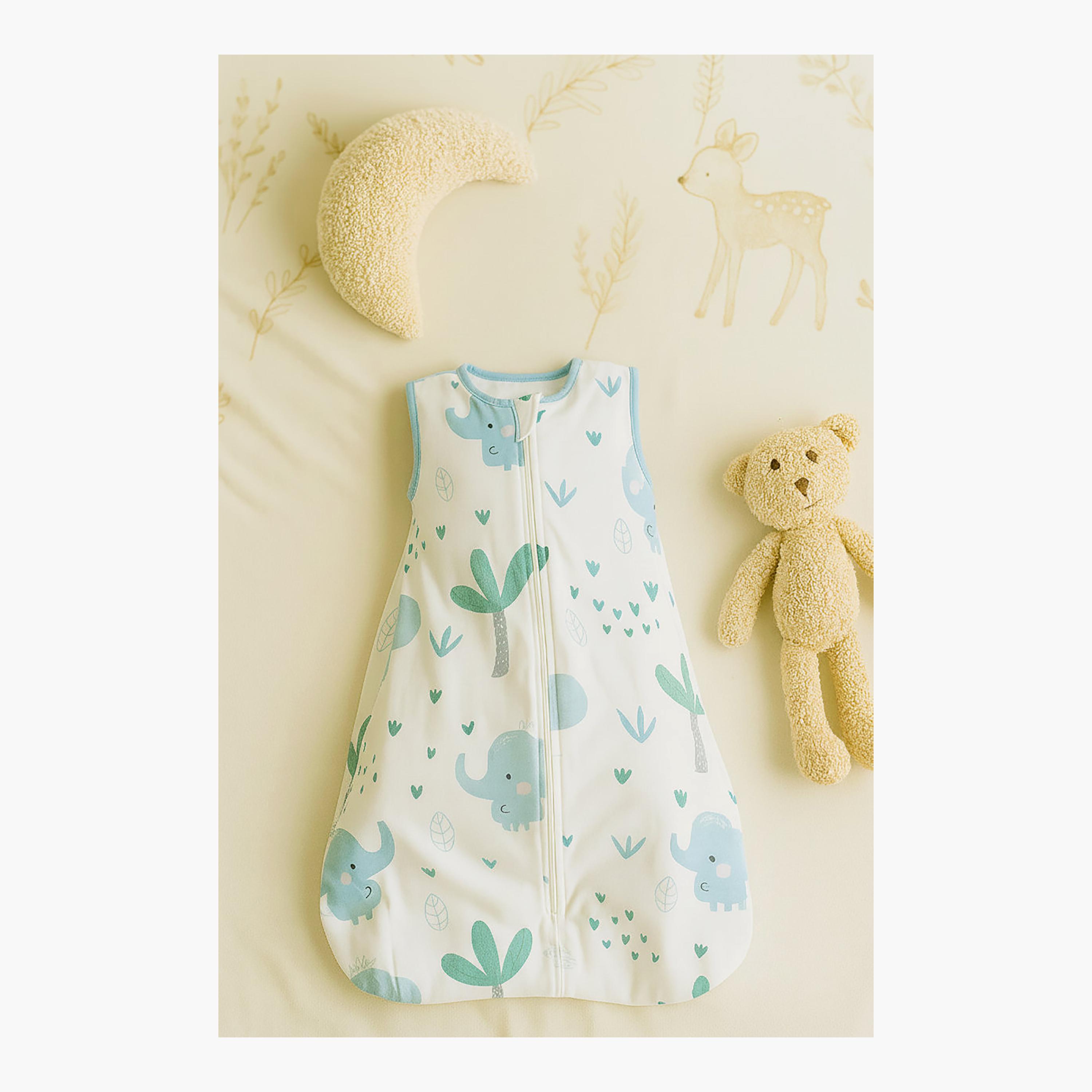 Kinder Valley 2-Piece Sleeveless Cotton Sleeping Bag - Starling Dream & Little Ellie - M-baby-nursery-blanketsandswaddles-swaddlesandsleepingbags-image-11