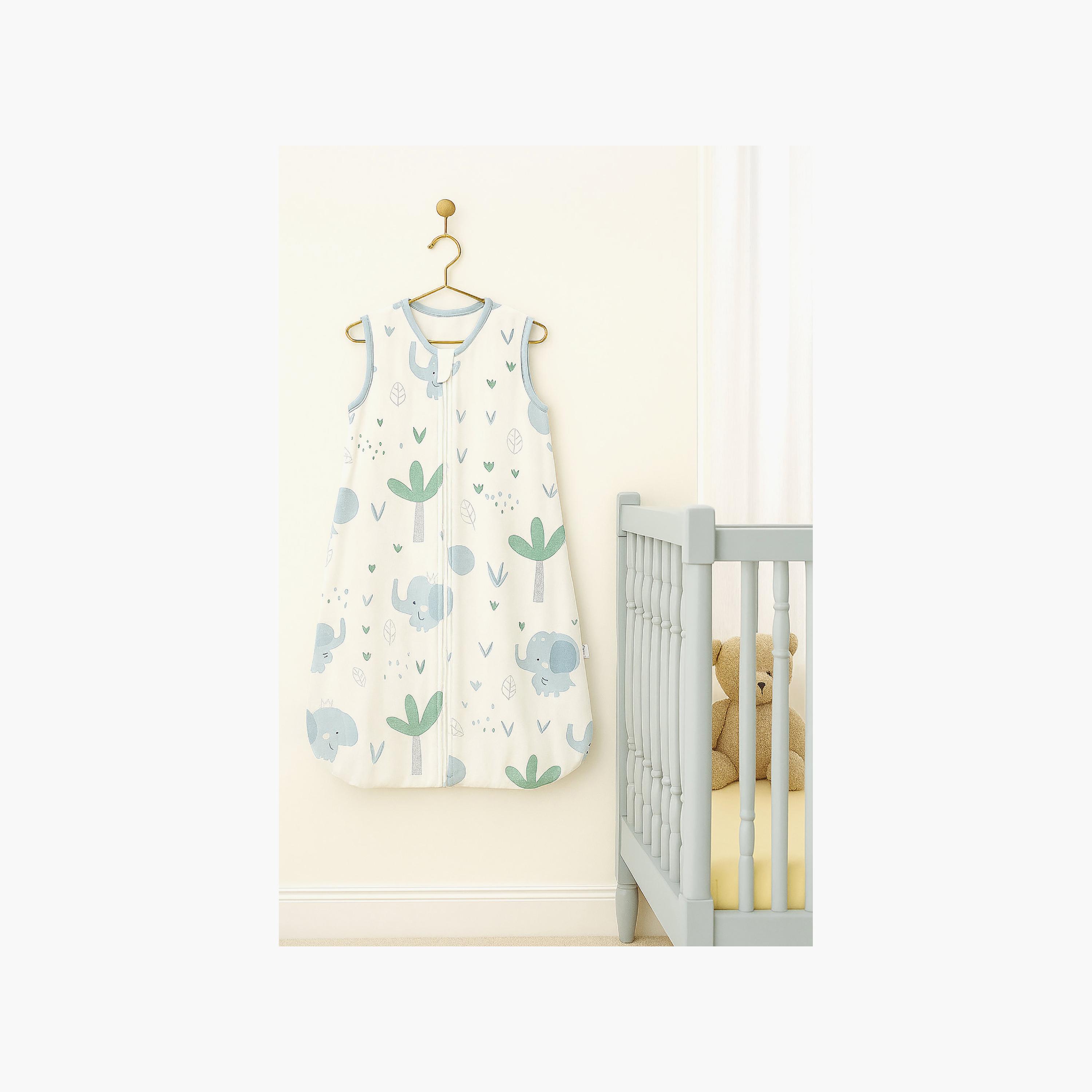 Kinder Valley 2-Piece Sleeveless Cotton Sleeping Bag - Pink & Little Ellie - S-baby-nursery-blanketsandswaddles-swaddlesandsleepingbags-image-6