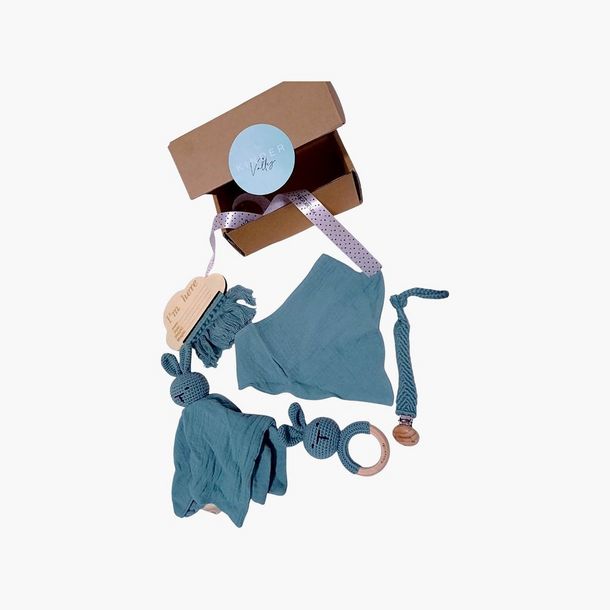 طقم أطفال من قماش الموسلين "كنز كيندر" (5 قطع) من كيندر فالي-household-giftingaccessories-accessories-image-1