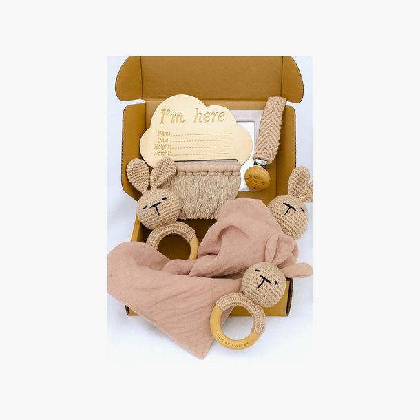 طقم أطفال من قماش الموسلين "كنز كيندر" (5 قطع) من كيندر فالي-household-giftingaccessories-accessories-image-1