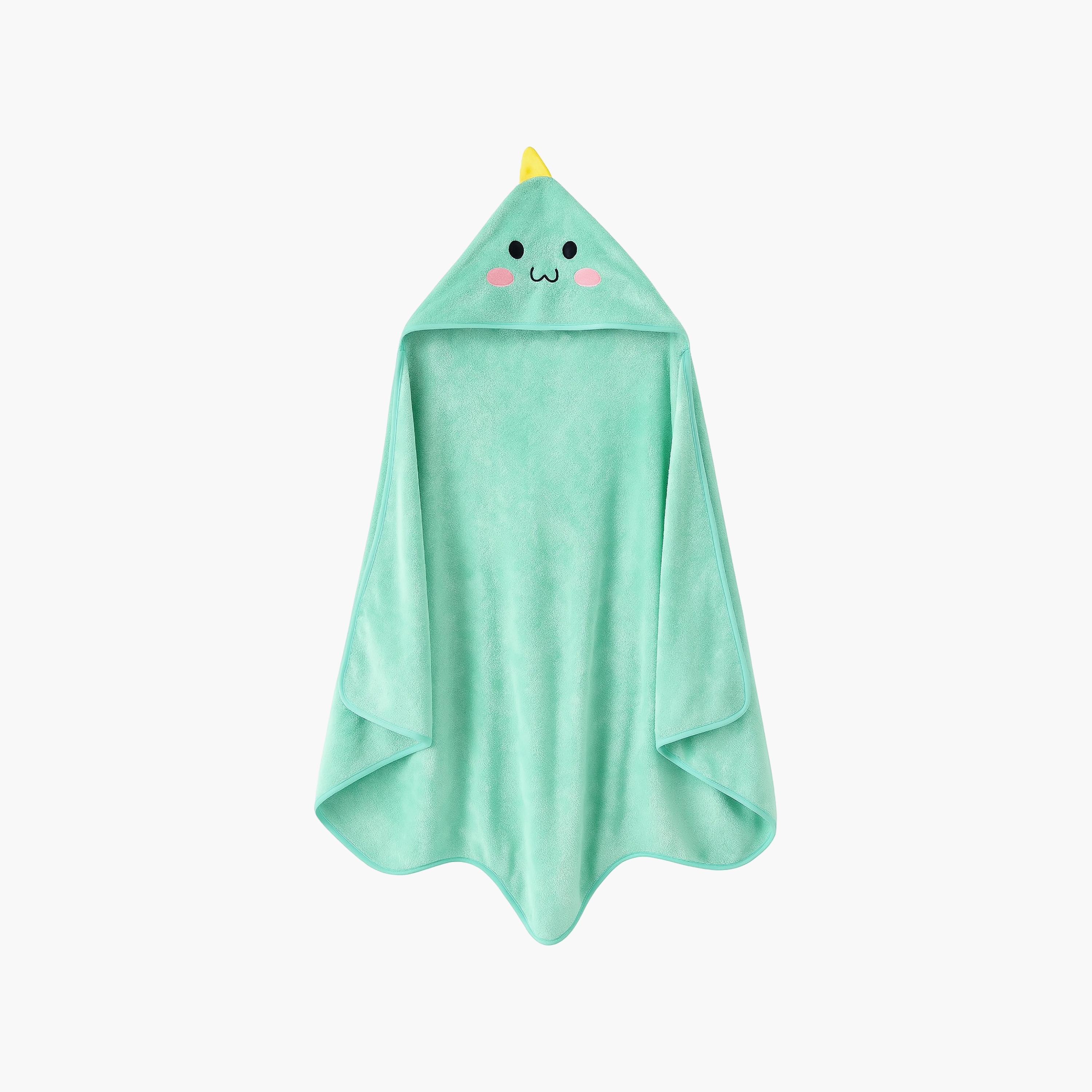 منشفة بوليستر بغطاء رأس - بتصميم روري من كيندر فالي-baby-bathandcare-towels-image-1