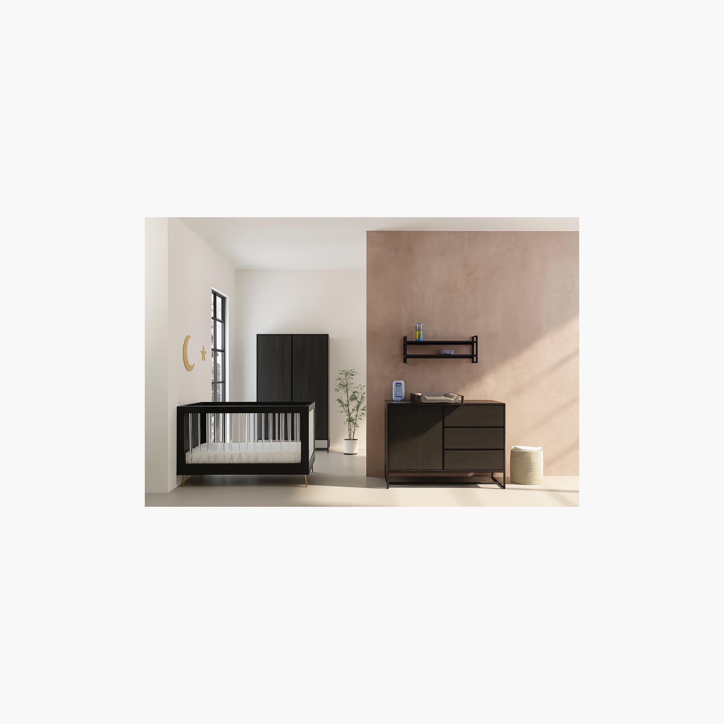 Kinder Valley Tudor Rose Posh 4-In-1 Cotbed-baby-nursery-furniture-cribsandbeds-babycribs-image-4