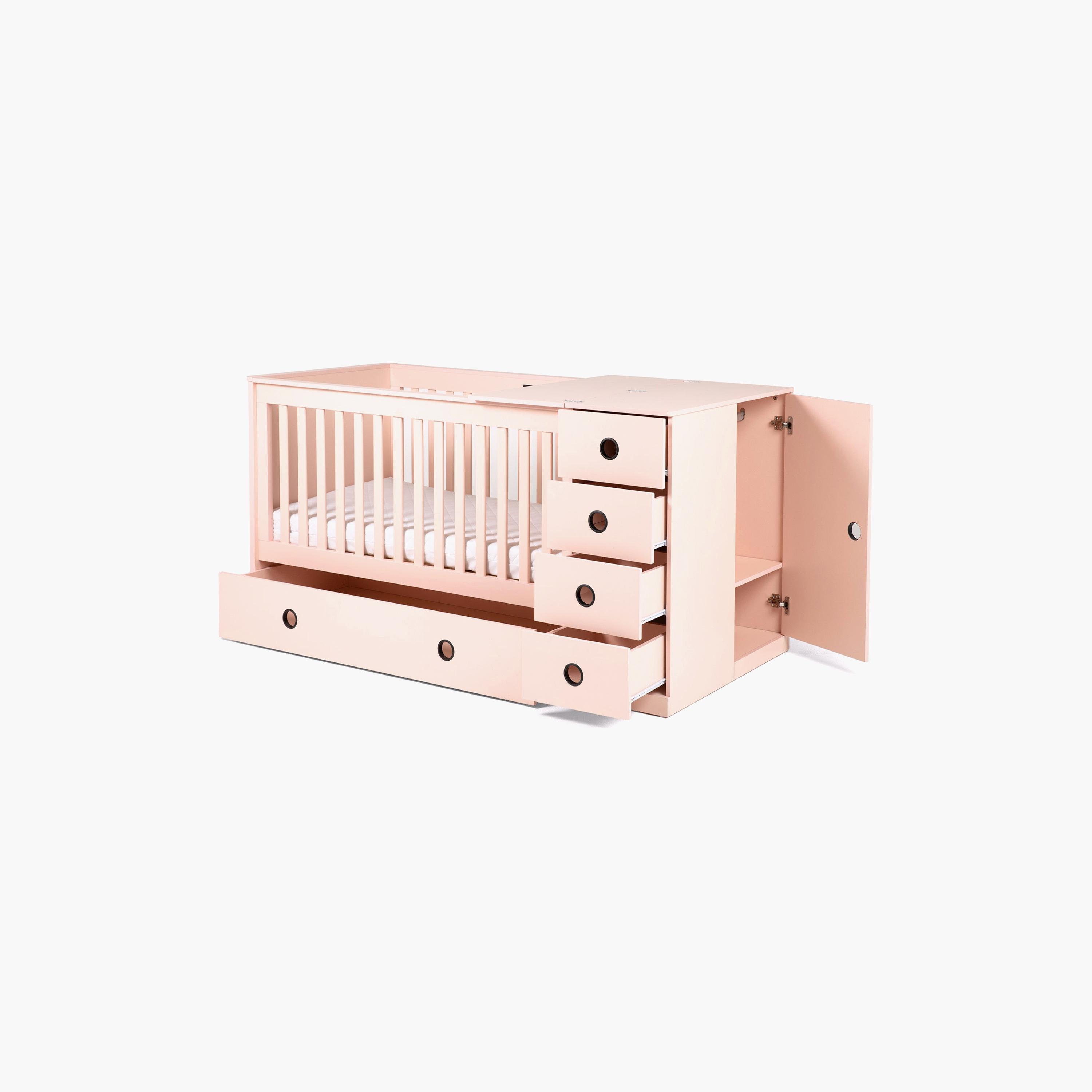 Kinder Valley Tudor Rose Ruby 4-In-1 Luxury Cotbed-baby-nursery-furniture-cribsandbeds-beds-image-13