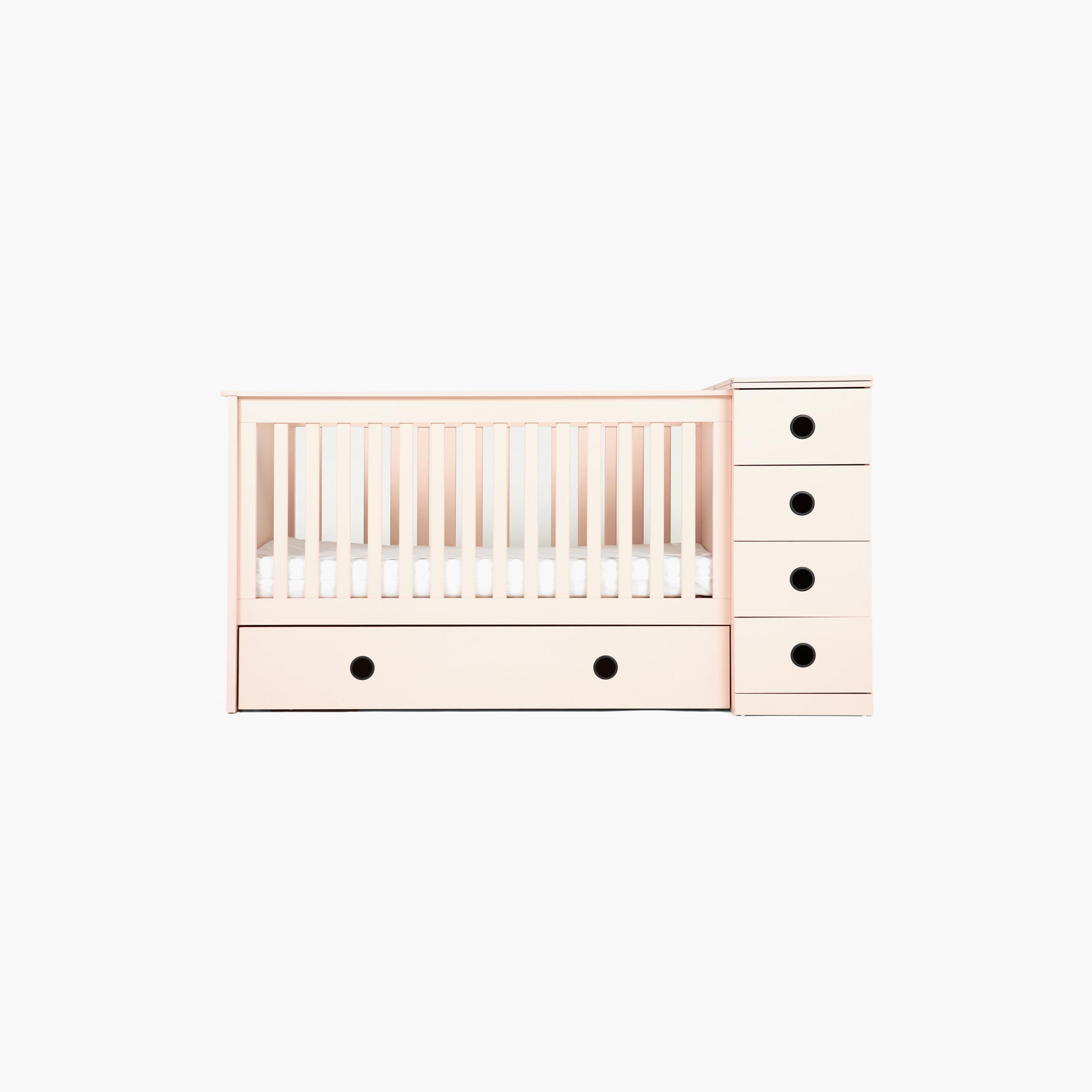 Kinder Valley Tudor Rose Ruby 4-In-1 Luxury Cotbed-baby-nursery-furniture-cribsandbeds-beds-image-6