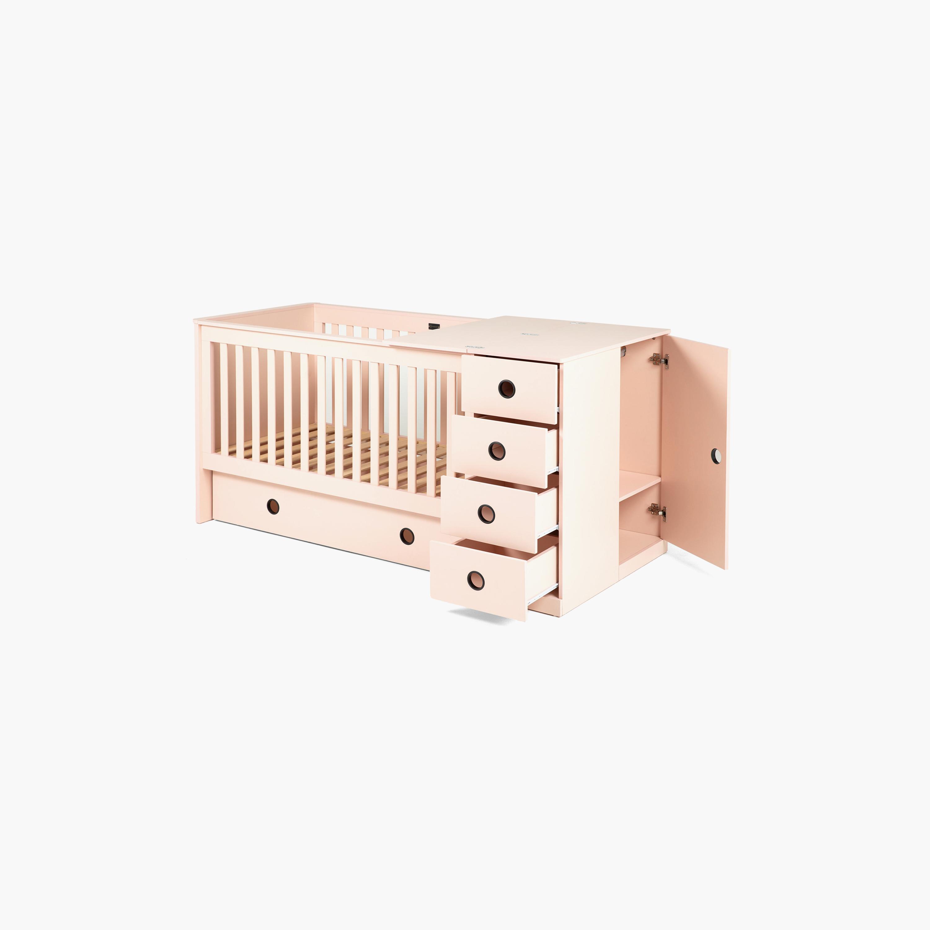 Kinder Valley Tudor Rose Ruby 4-In-1 Luxury Cotbed-baby-nursery-furniture-cribsandbeds-beds-image-7