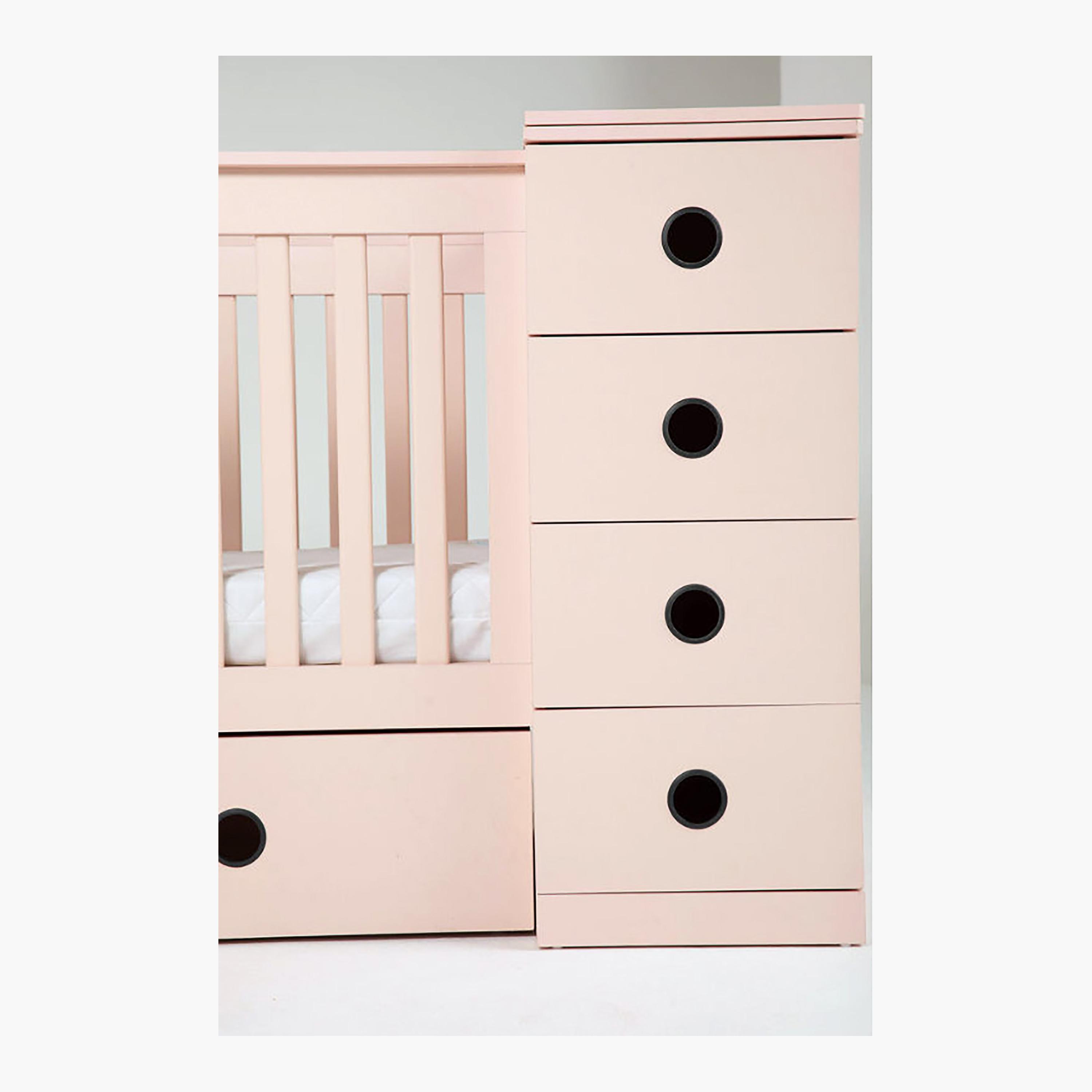 Kinder Valley Tudor Rose Ruby 4-In-1 Luxury Cotbed-baby-nursery-furniture-cribsandbeds-beds-image-8