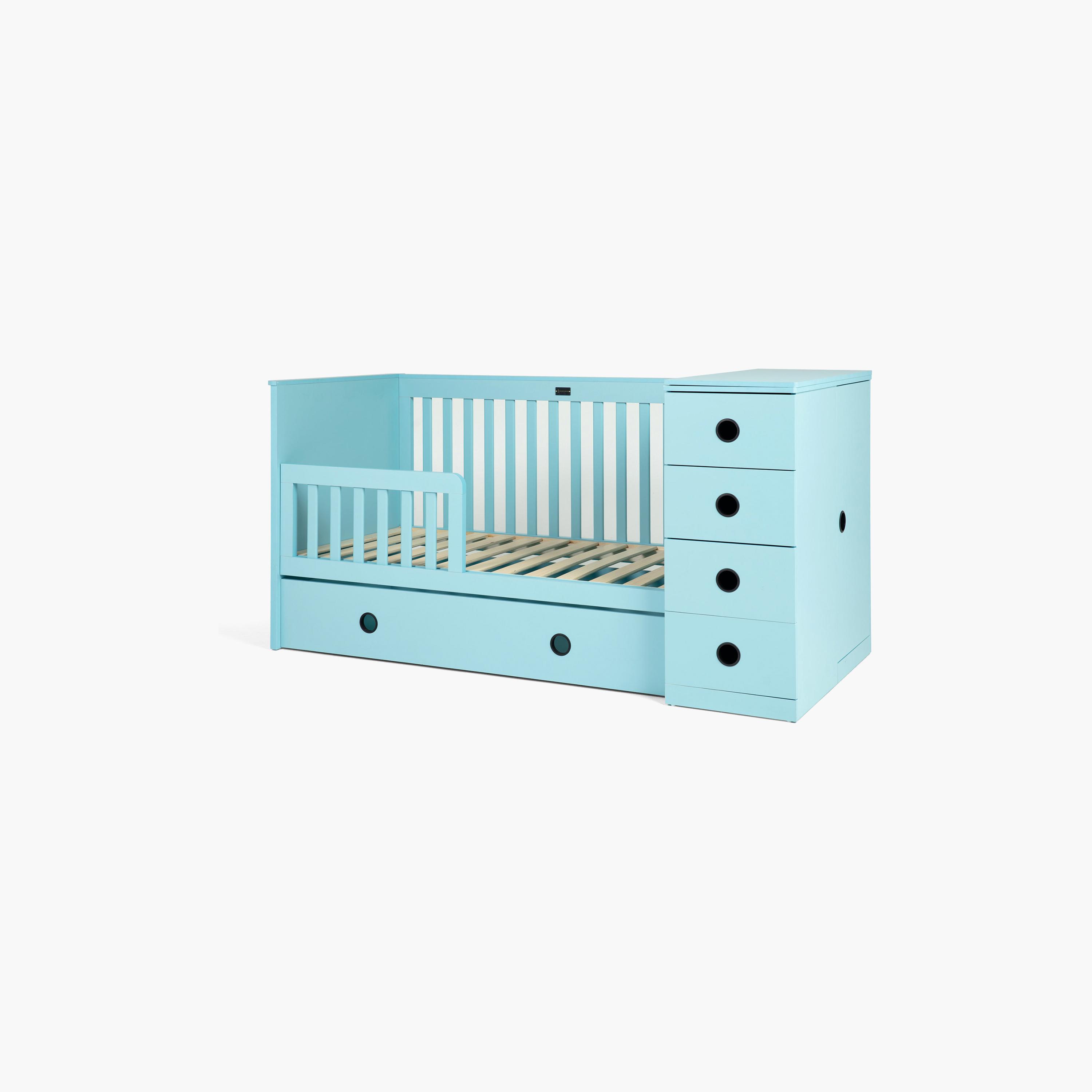 Kinder Valley Tudor Rose Lucas 4-In-1 Luxury Cotbed-baby-nursery-furniture-cribsandbeds-beds-image-8