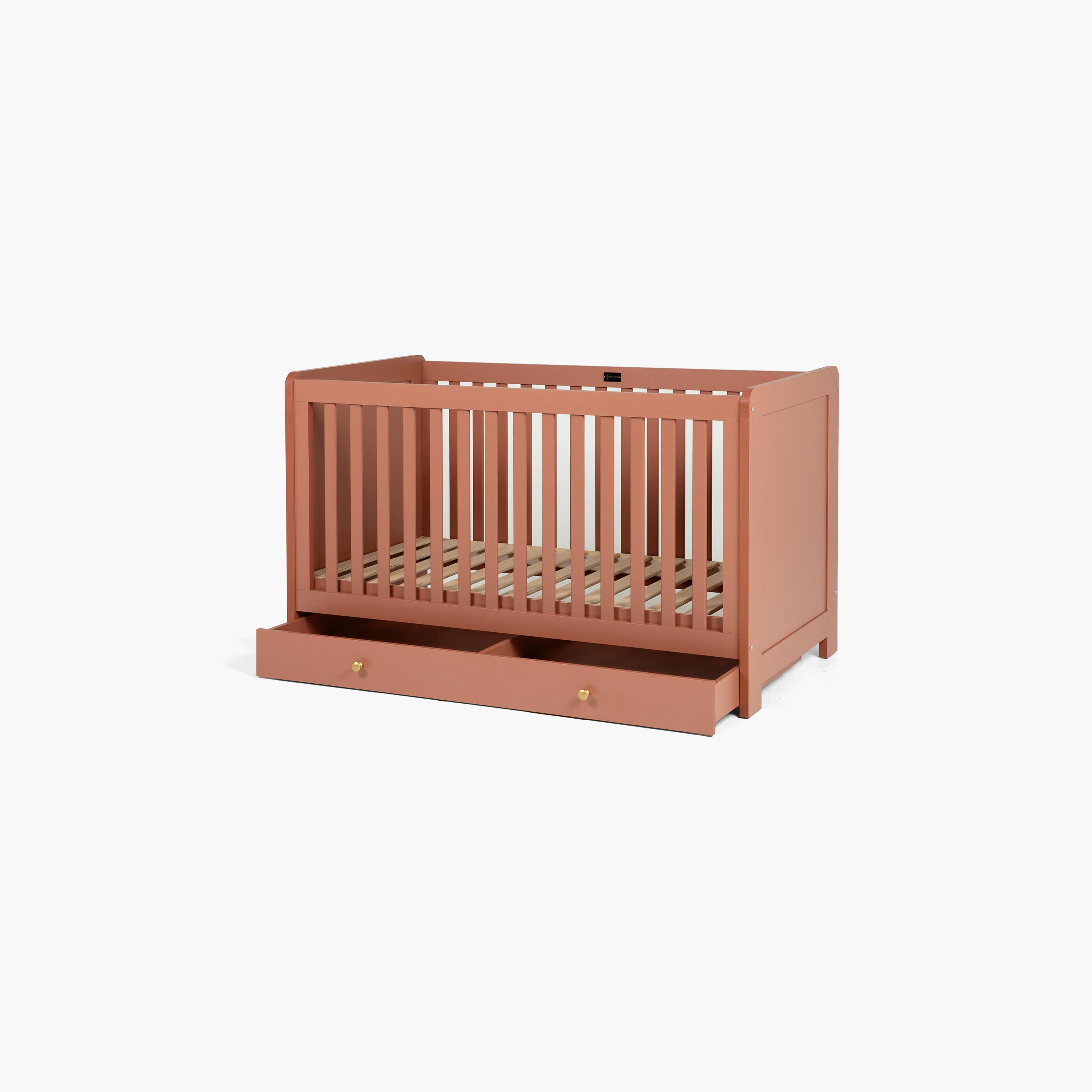 Kinder Valley Tudor Rose Chester 4-In-1 Cotbed-baby-nursery-furniture-cribsandbeds-babycribs-image-2