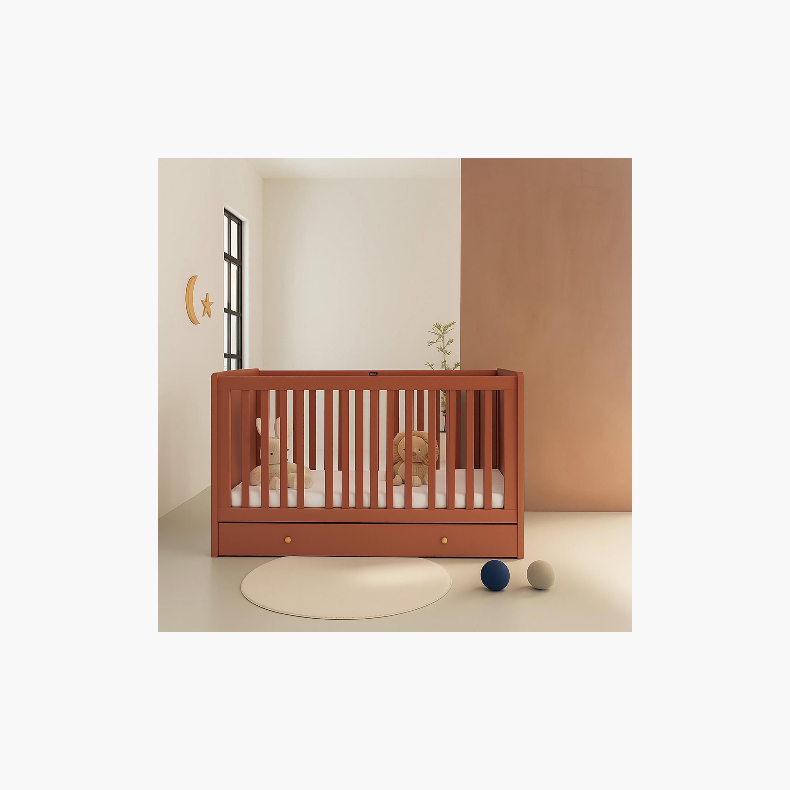 Kinder Valley Tudor Rose Chester 4-In-1 Cotbed-baby-nursery-furniture-cribsandbeds-babycribs-image-4