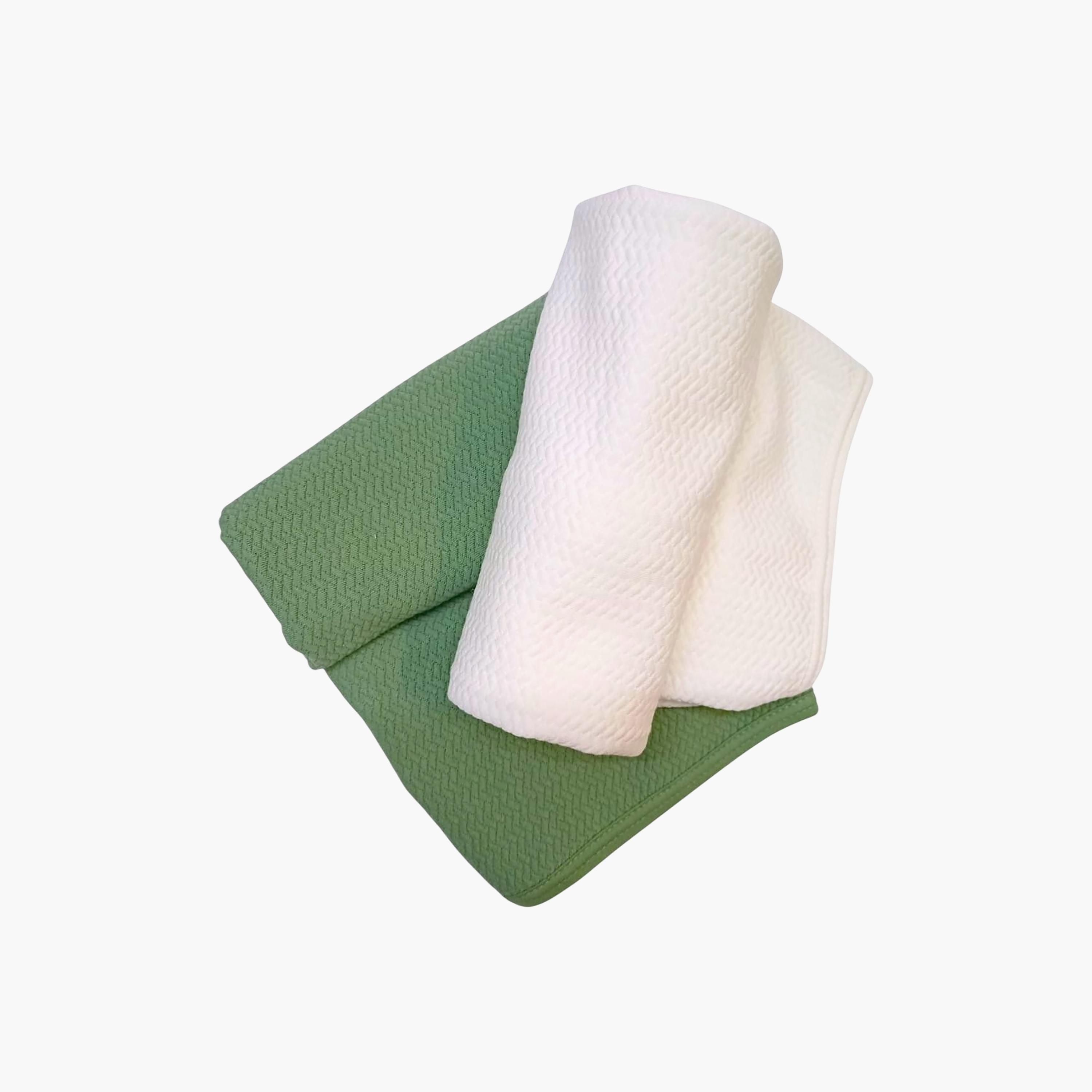 Herringbone Knitted Cotton Blanket-baby-nursery-blanketsandswaddles-blanketsandquilts-image-1