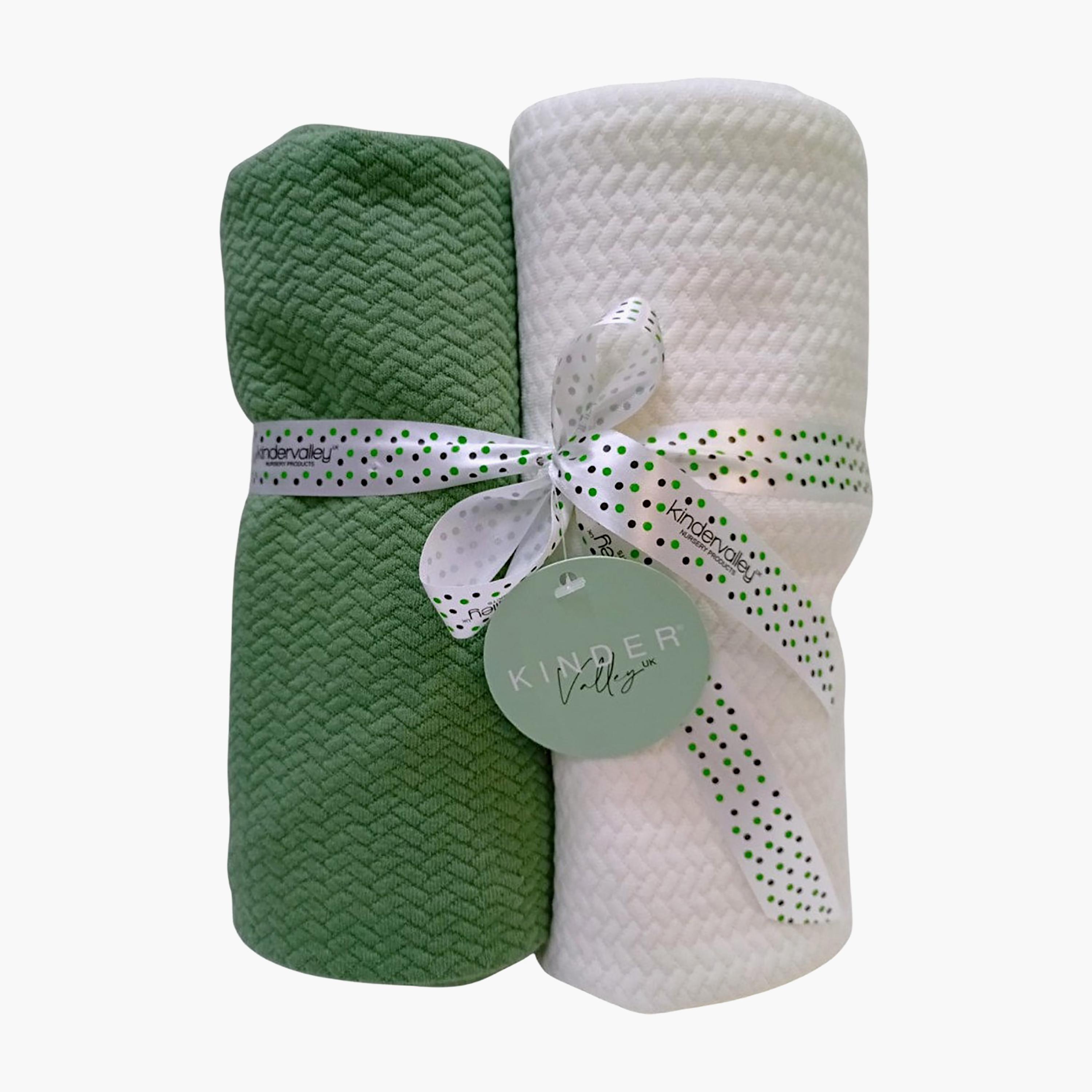 Herringbone Knitted Cotton Blanket-baby-nursery-blanketsandswaddles-blanketsandquilts-image-3