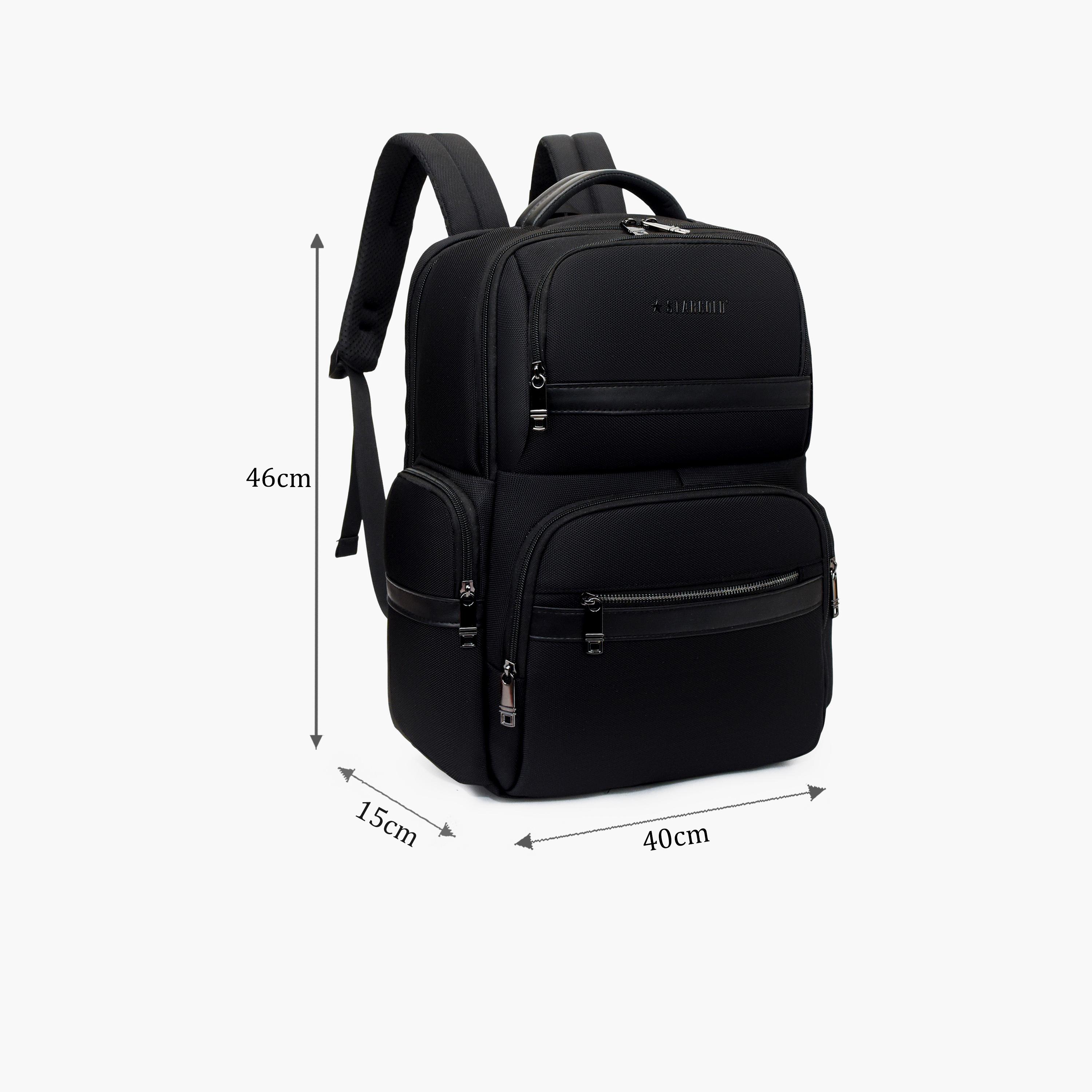 Stargold 34 L | 16.5 Inches Backpack, Polyester Blend, Adjustable Strap | AOST22047-travel-luggagesandbags-backpacks-image-2