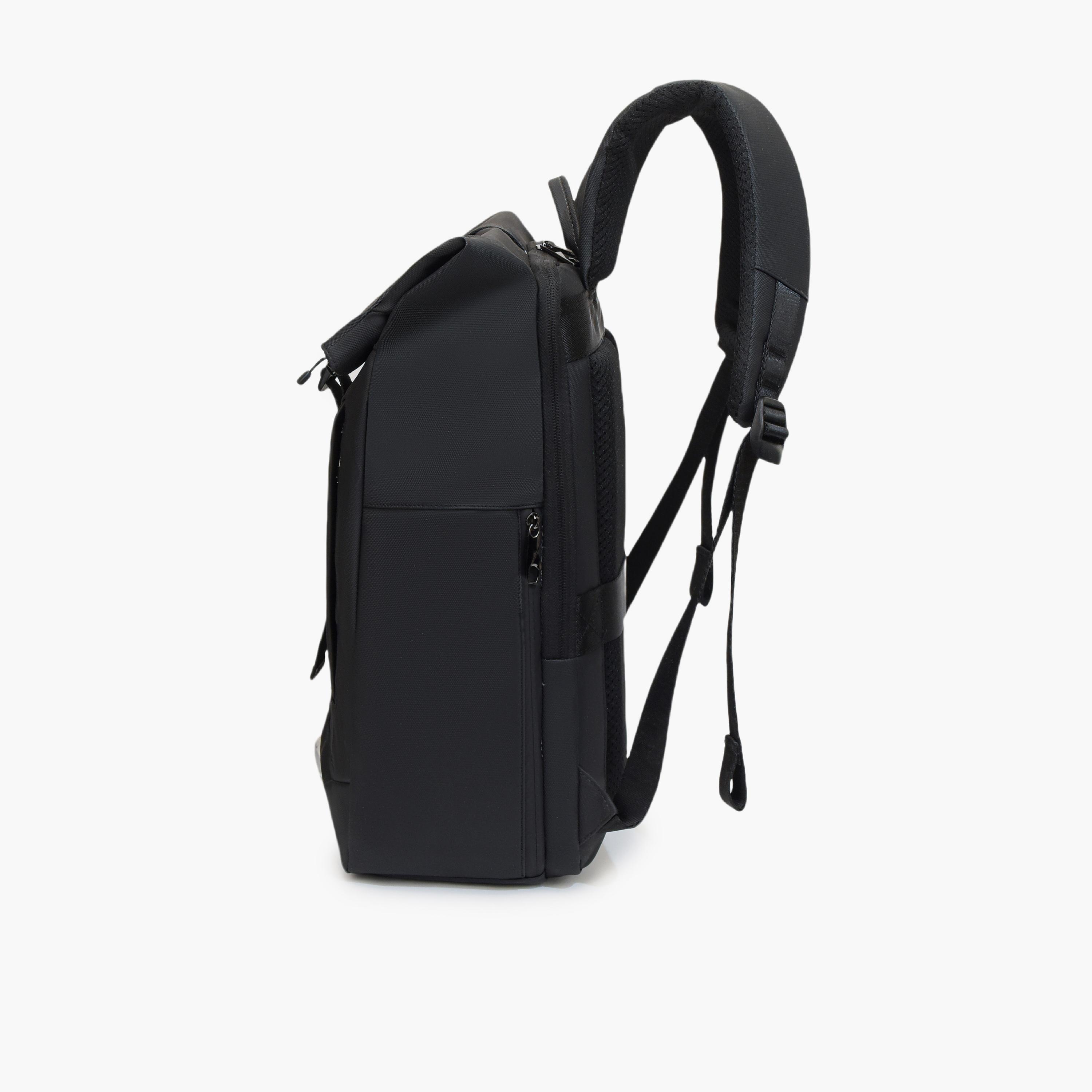 ستارغولد - شنطة ظهر 23 لترًا | 17 إنش، جلد صناعي، حزام قابل للتعديل | AOST22050-travel-luggagesandbags-backpacks-image-3