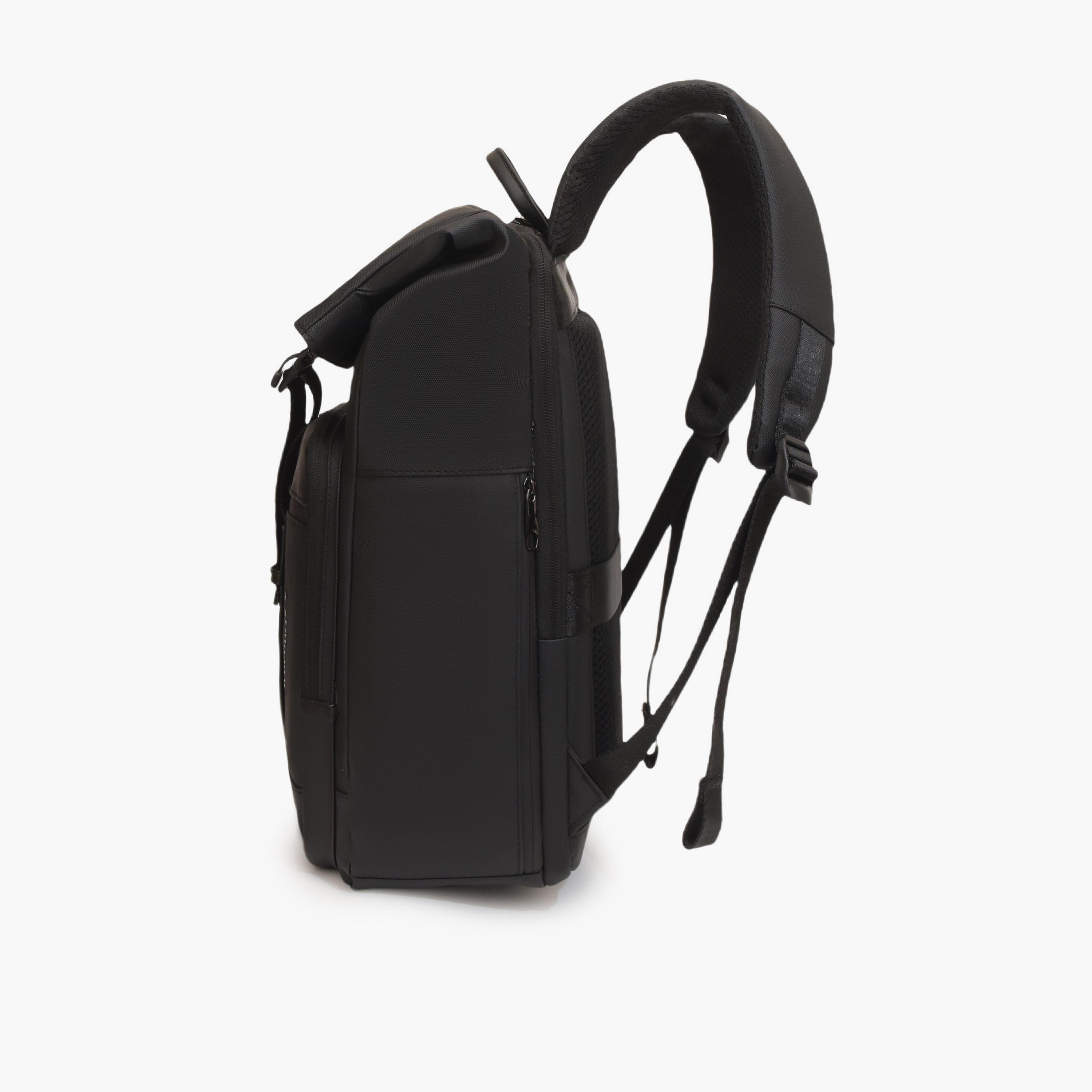 ستارغولد - شنطة ظهر 23 لترًا | 17 إنش، جلد صناعي، حزام قابل للتعديل | AOST22050-travel-luggagesandbags-backpacks-image-3