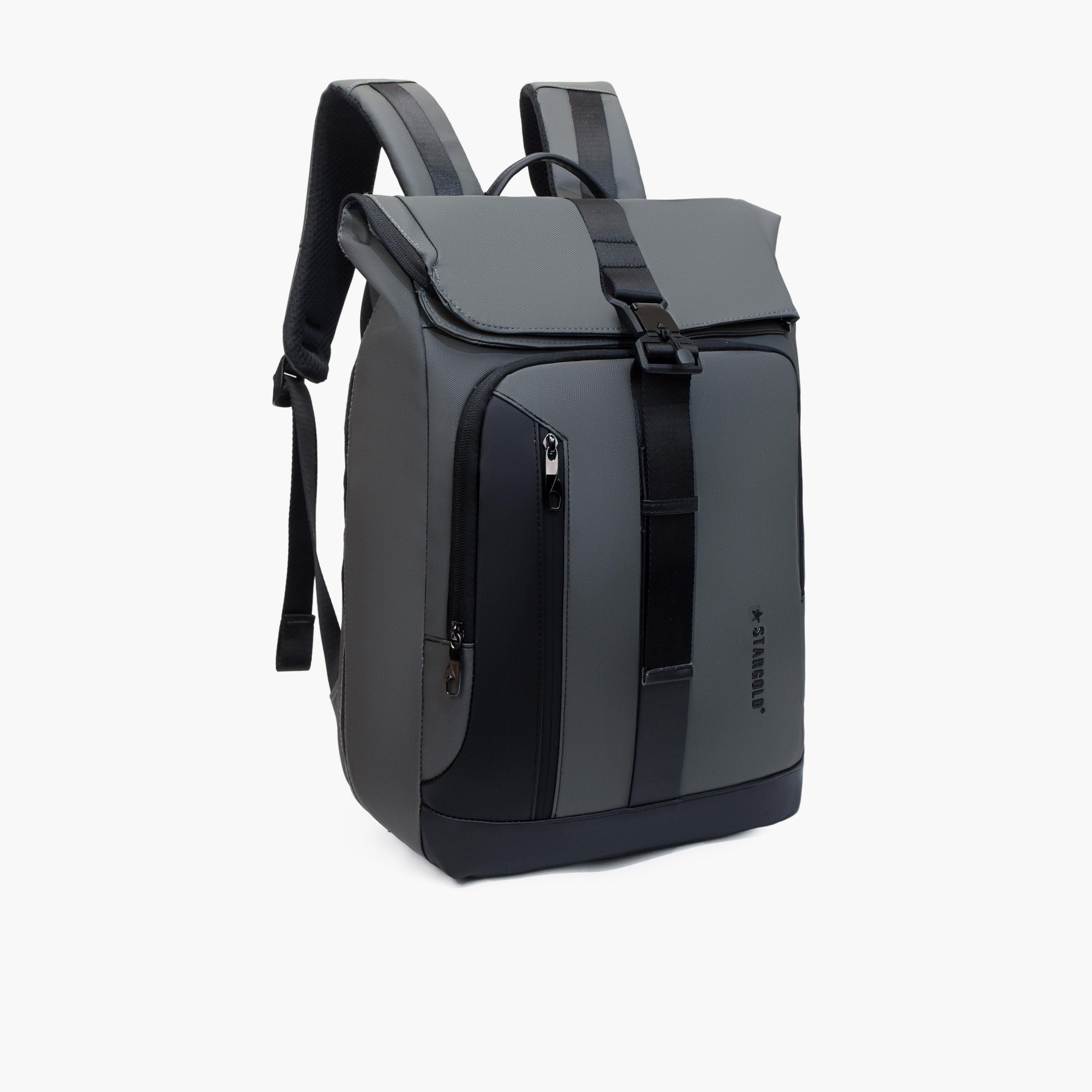 Stargold 23 L | 17 Inches Backpack, PU, Adjustable Strap | AOST22050-travel-luggagesandbags-backpacks-image-1