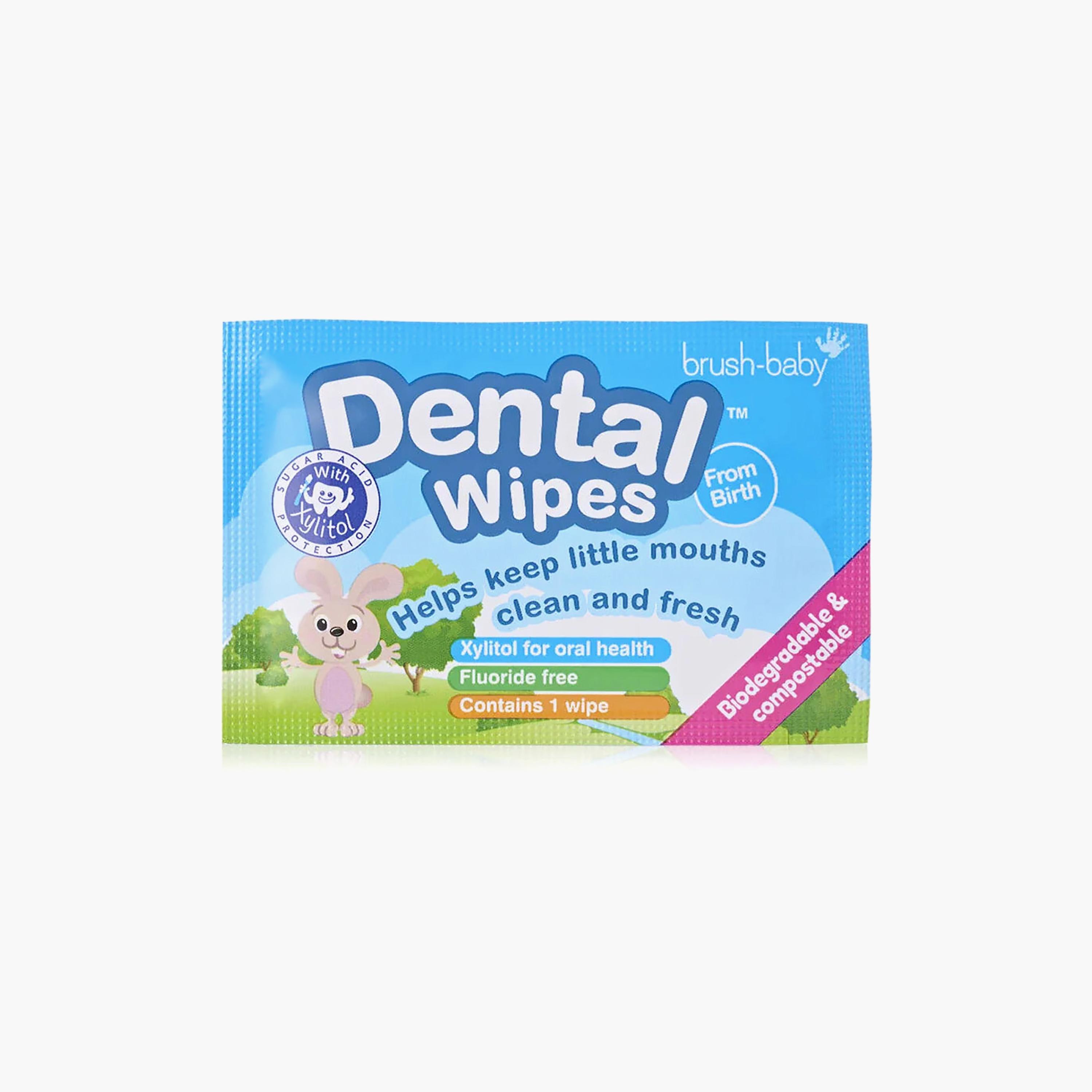 Brush Baby 28-Piece Biodegradable Dental Wipes-baby-bathandcare-oralcare-teethanddentalcare-image-7